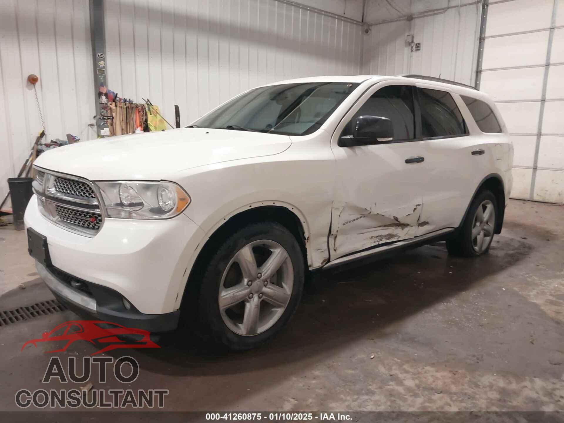 DODGE DURANGO 2012 - 1C4RDJEG9CC252663