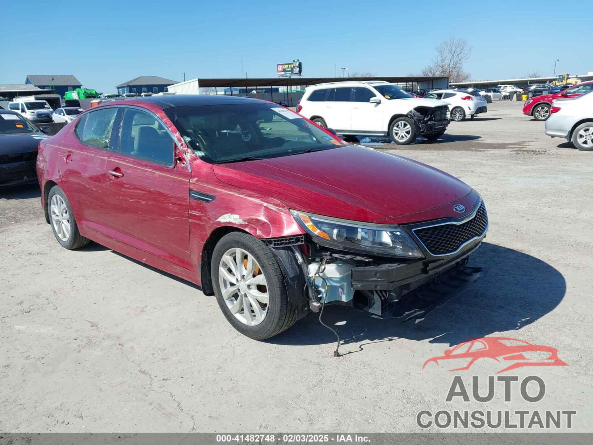 KIA OPTIMA 2015 - 5XXGN4A77FG414063