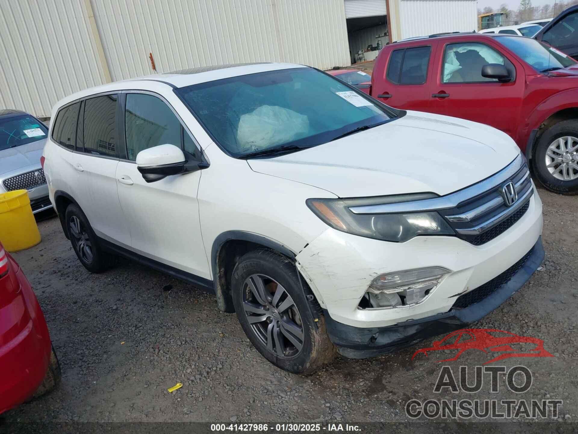 HONDA PILOT 2017 - 5FNYF5H50HB025220