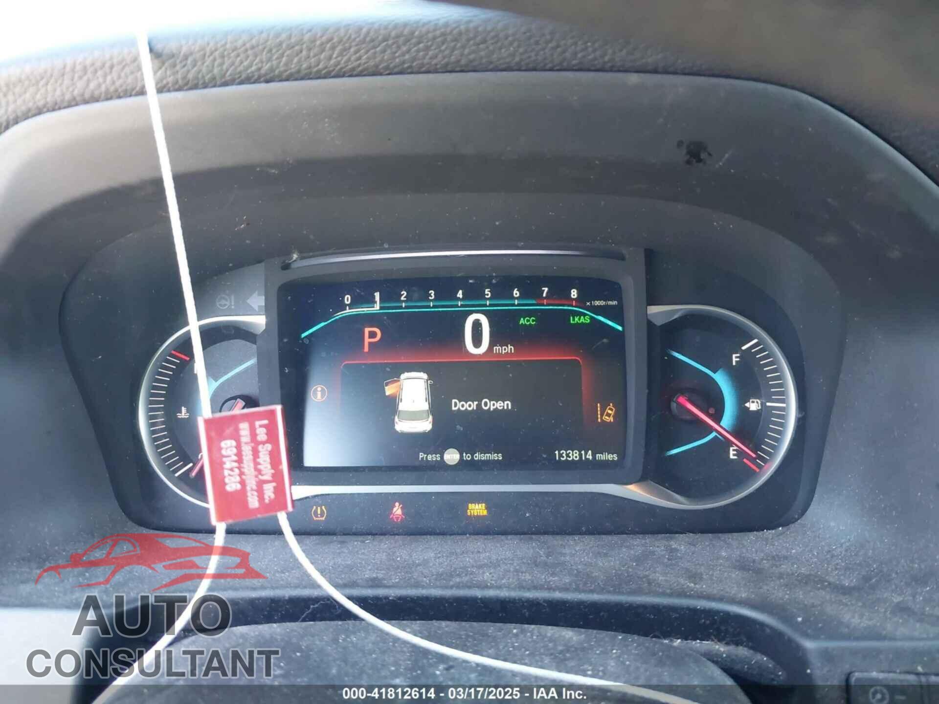 HONDA PILOT 2019 - 5FNYF5H11KB006065