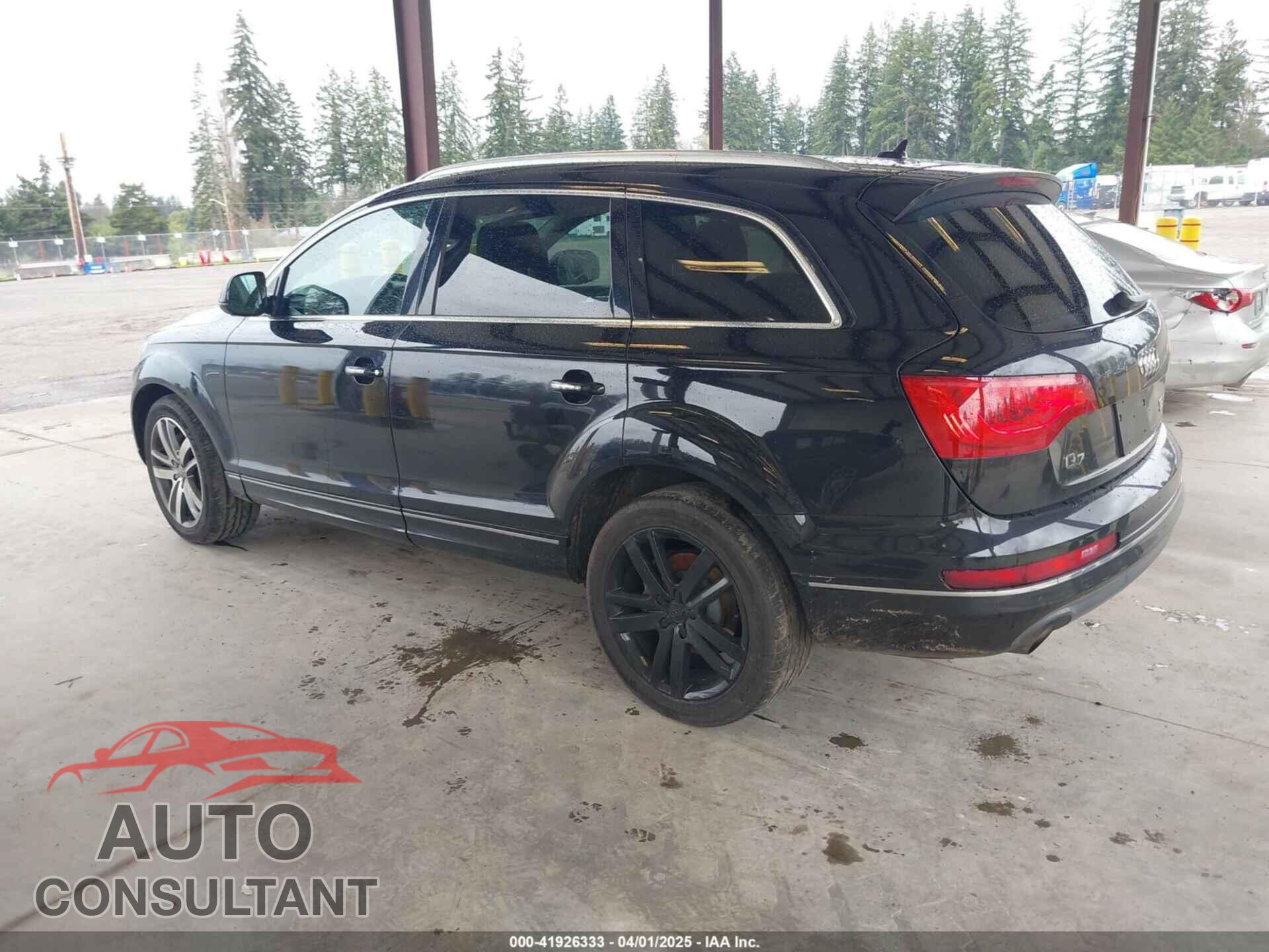 AUDI Q7 2012 - WA1VMAFEXCD009668