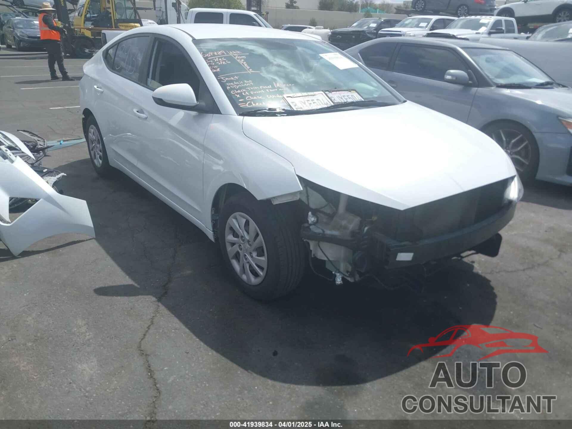 HYUNDAI ELANTRA 2019 - 5NPD74LF8KH466771