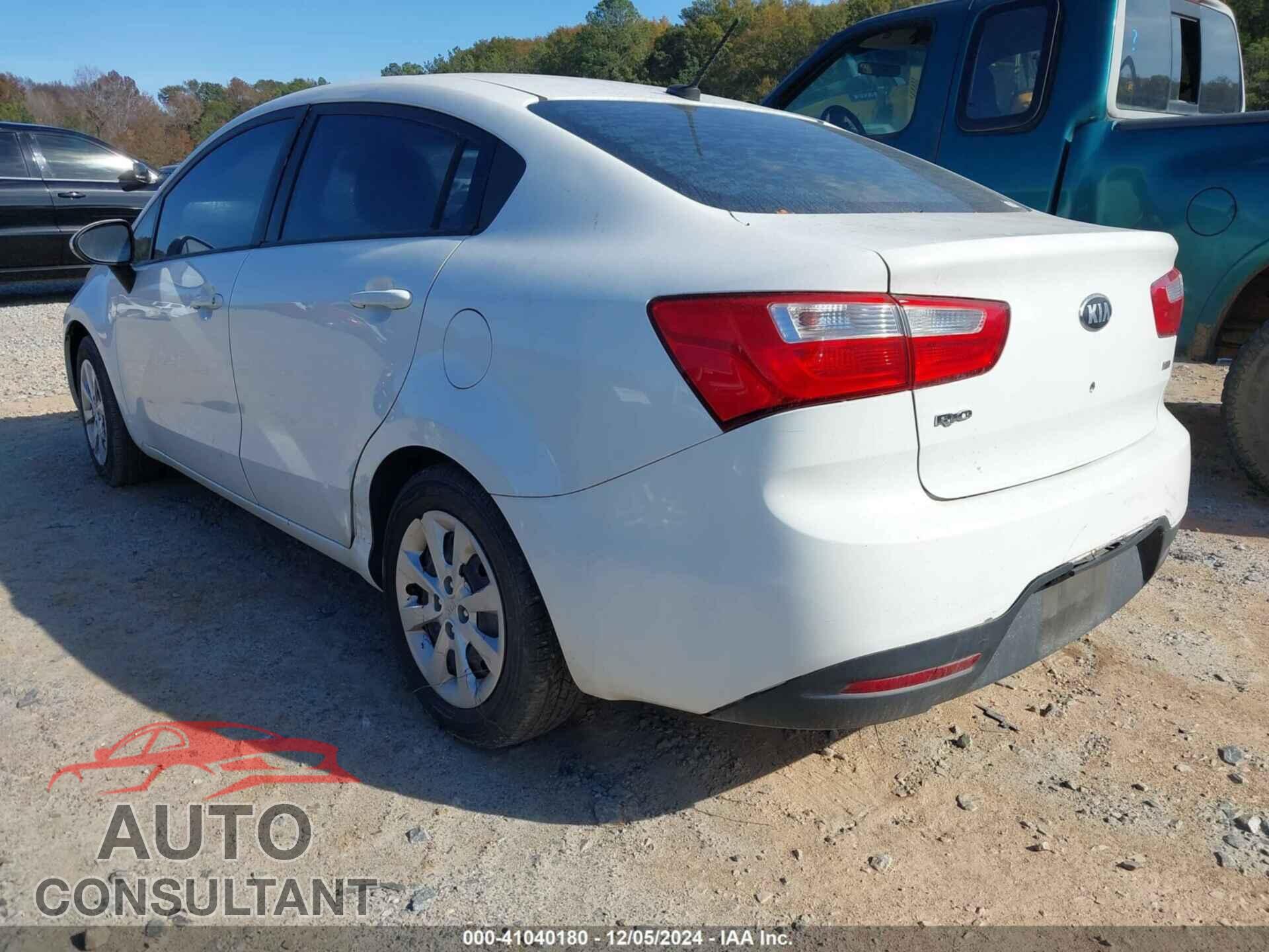 KIA RIO 2013 - KNADM4A31D6176108