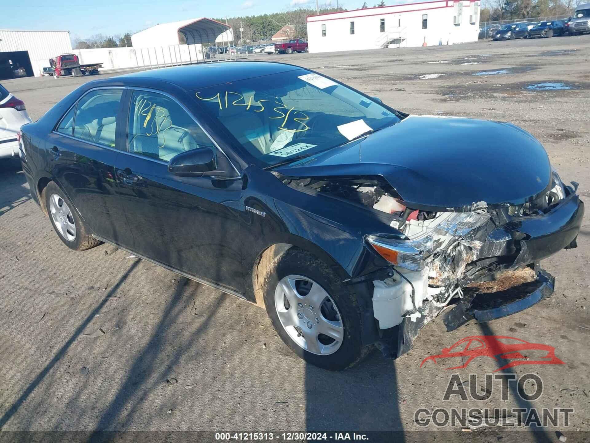 TOYOTA CAMRY HYBRID 2012 - 4T1BD1FK6CU035856