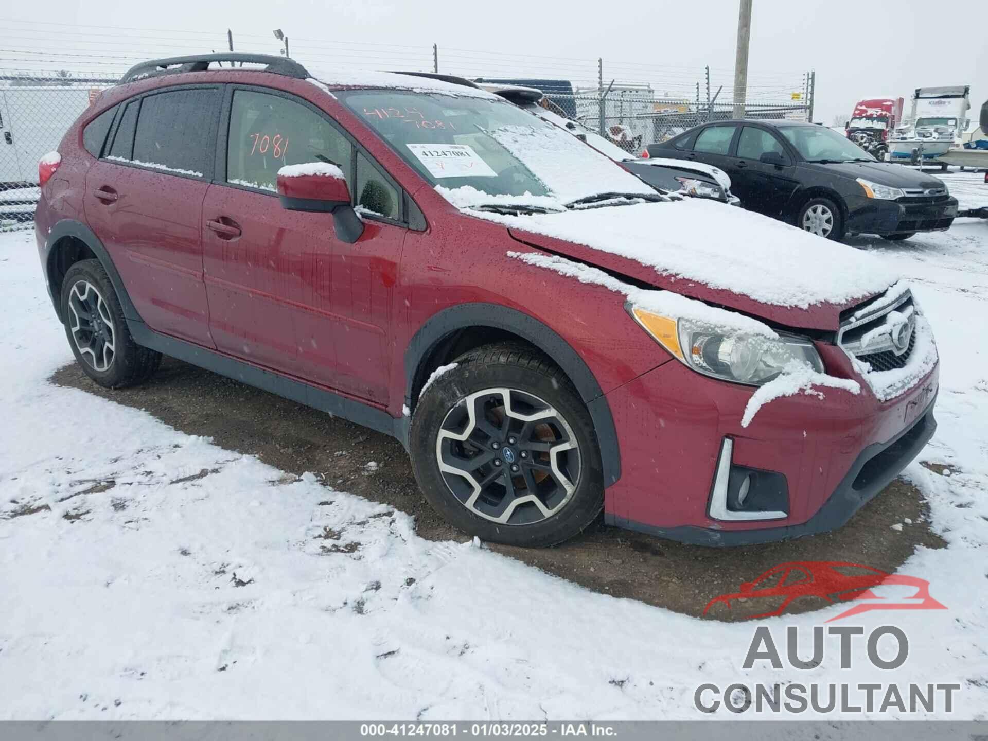 SUBARU CROSSTREK 2016 - JF2GPABCXG8277890