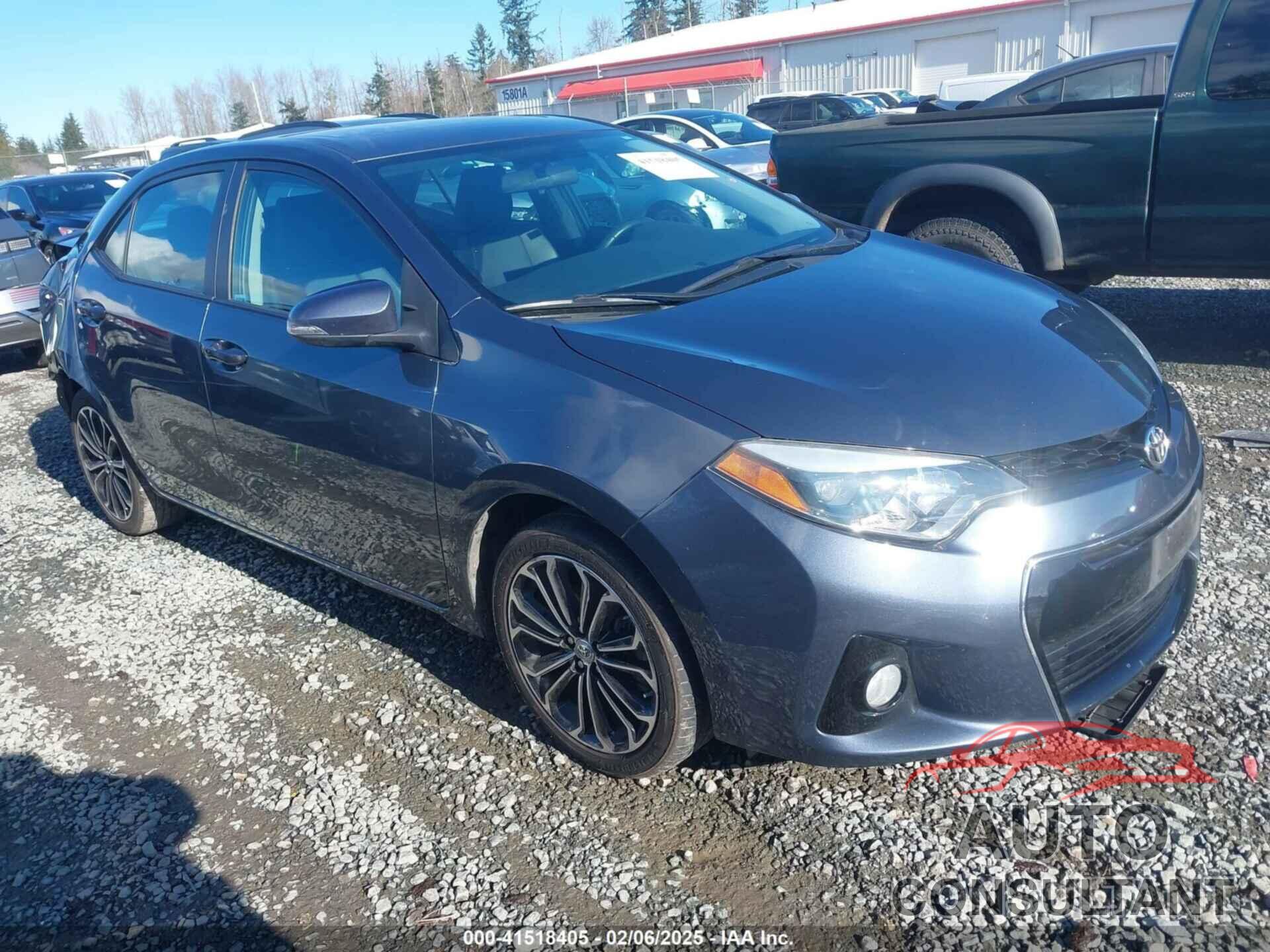 TOYOTA COROLLA 2014 - 5YFBURHE1EP073733
