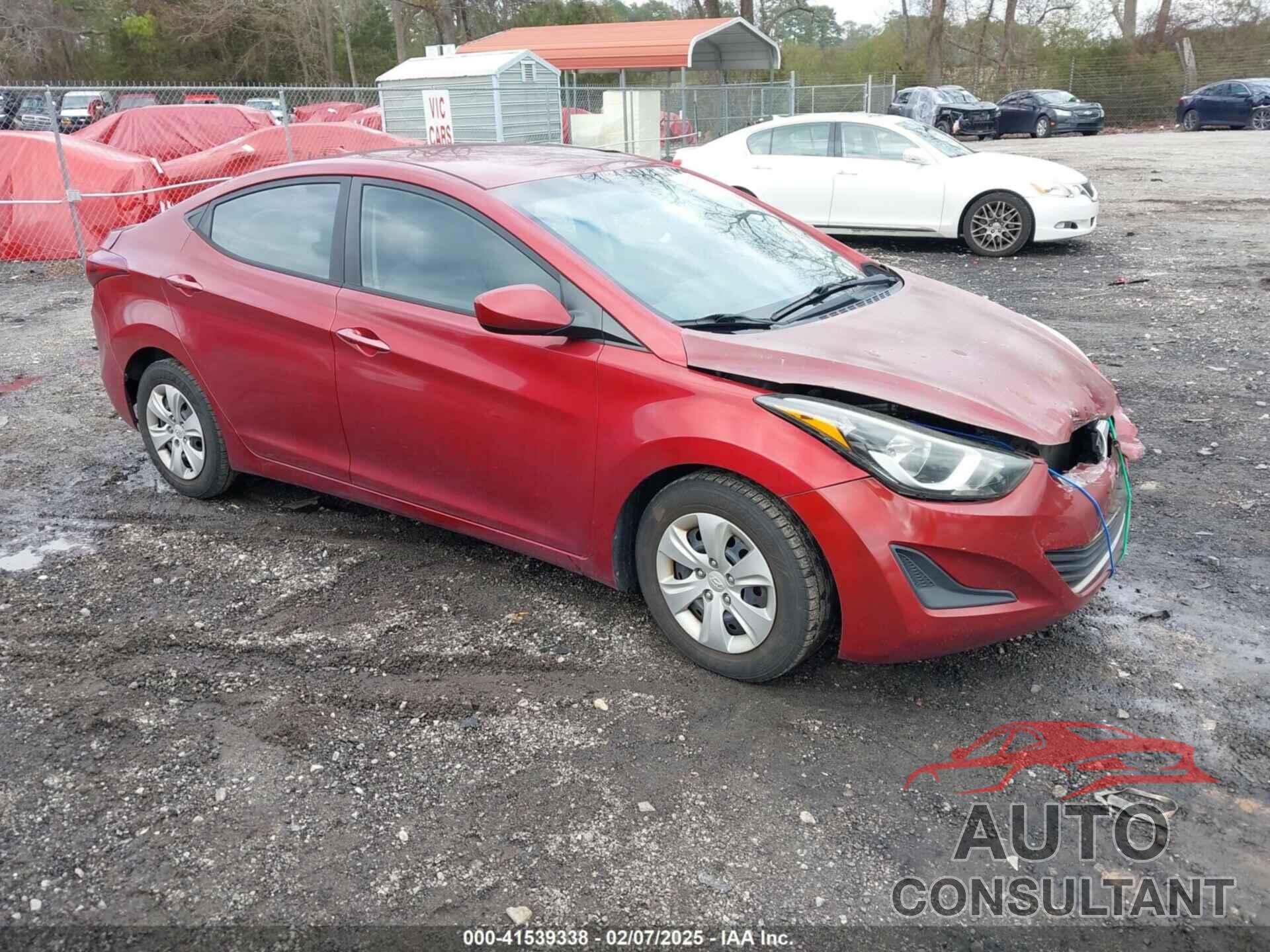 HYUNDAI ELANTRA 2016 - 5NPDH4AE1GH710162