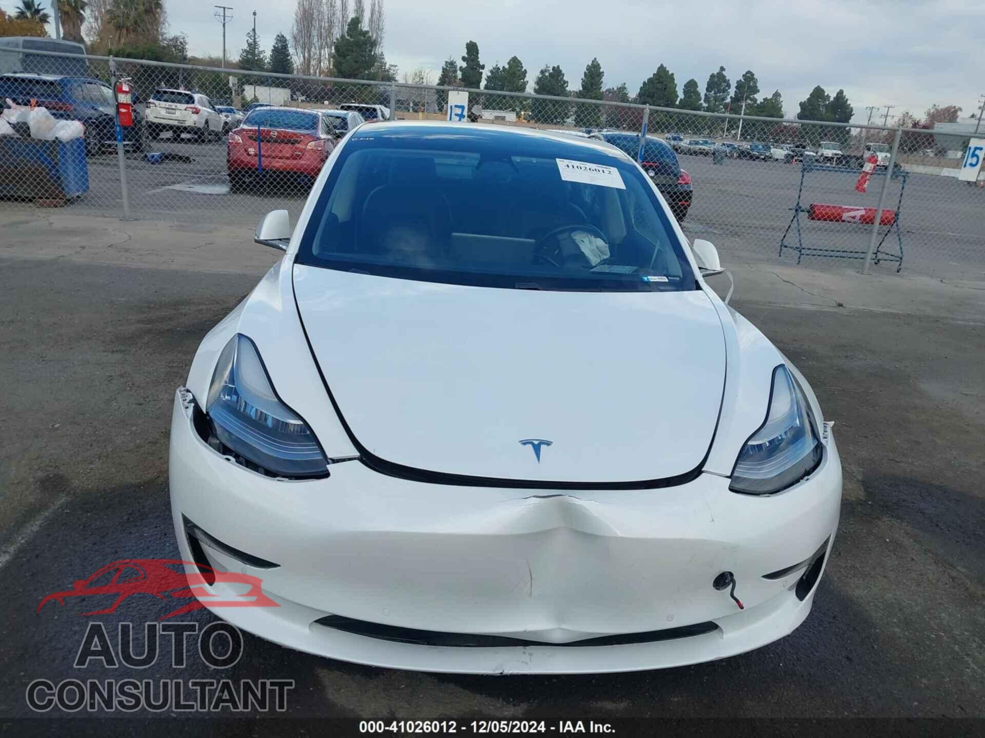 TESLA MODEL 3 2019 - 5YJ3E1EA8KF401595