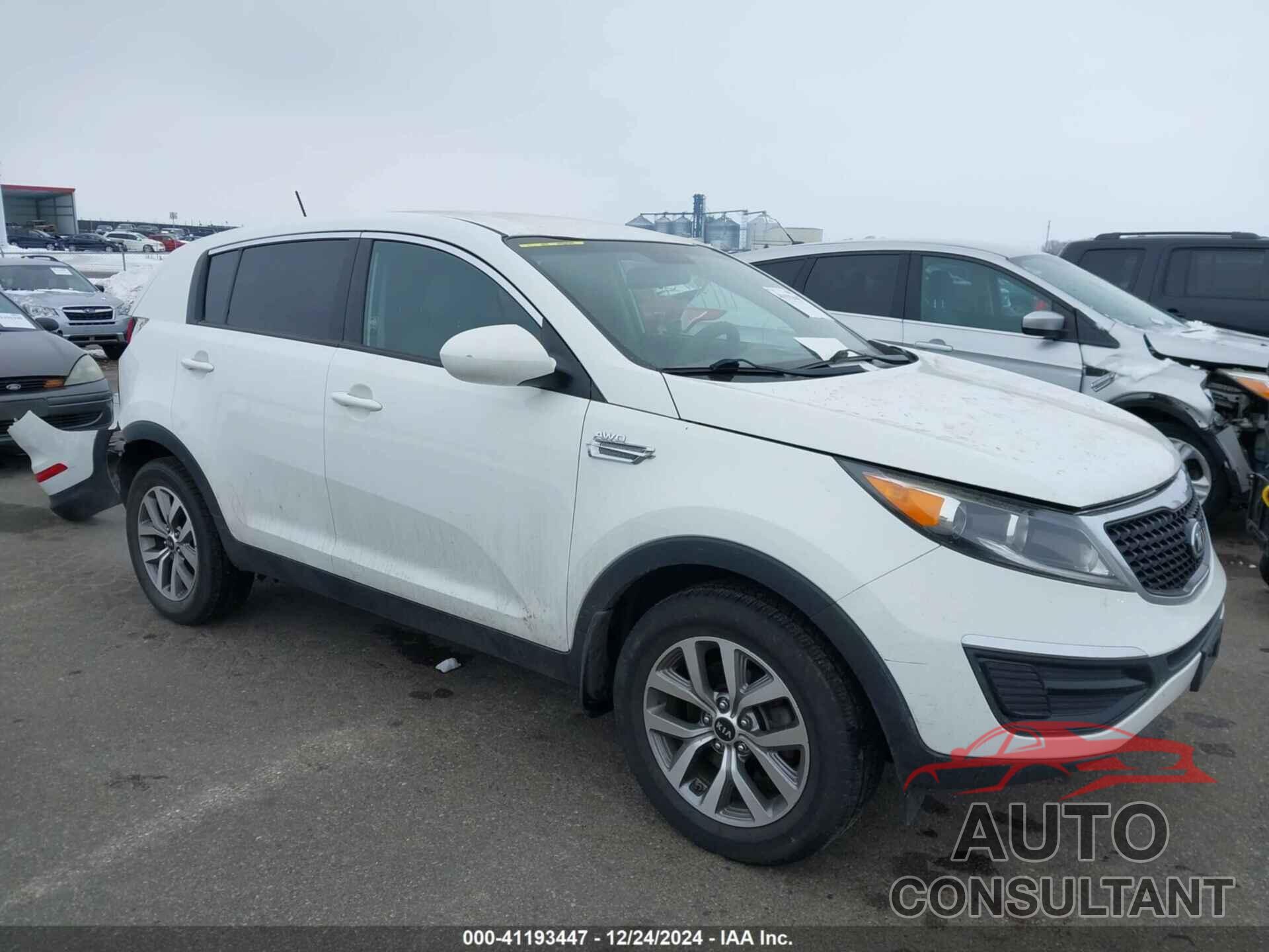 KIA SPORTAGE 2014 - KNDPBCAC2E7597878