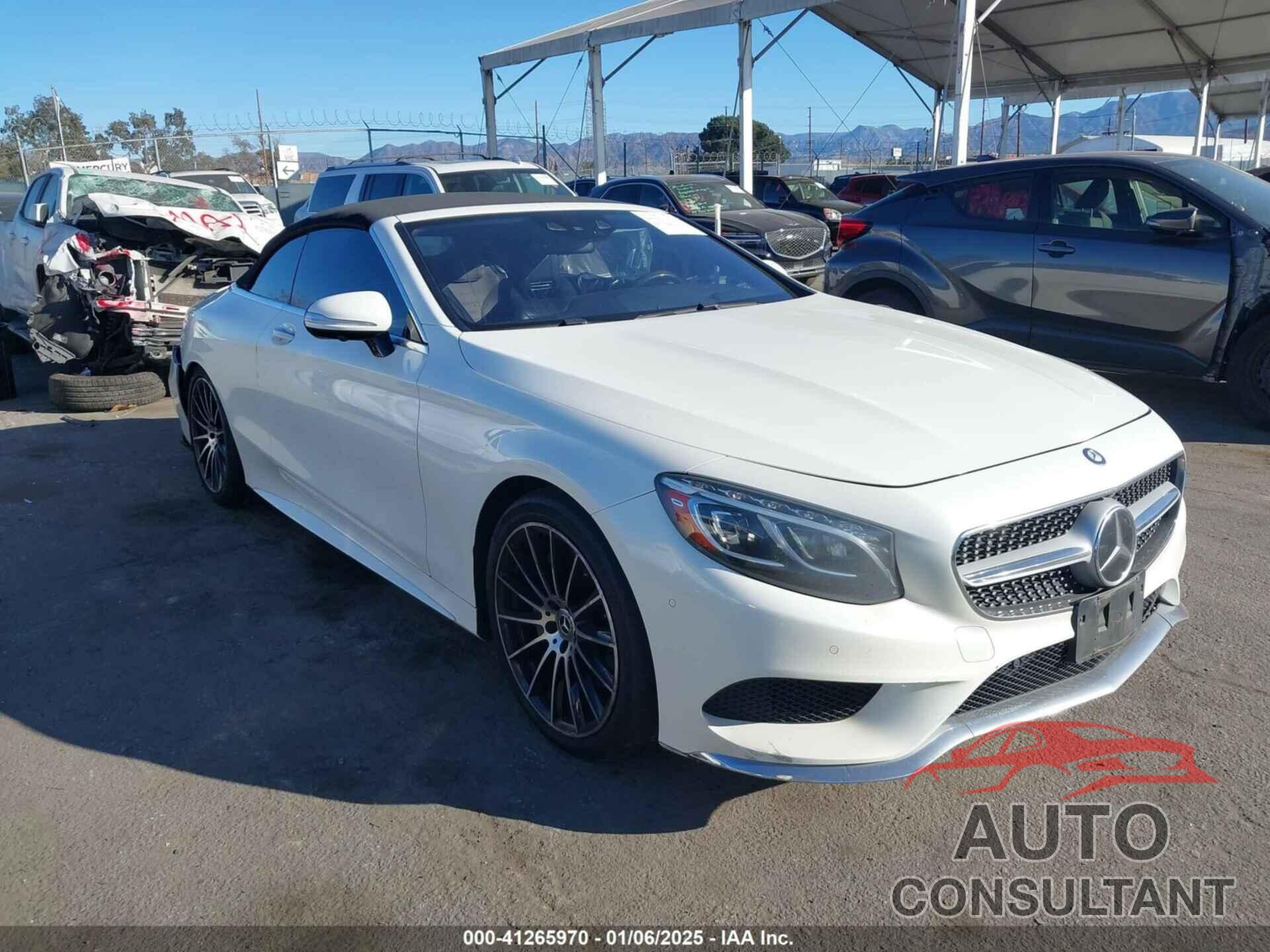 MERCEDES-BENZ S 550 2017 - WDDXK8CB7HA024926