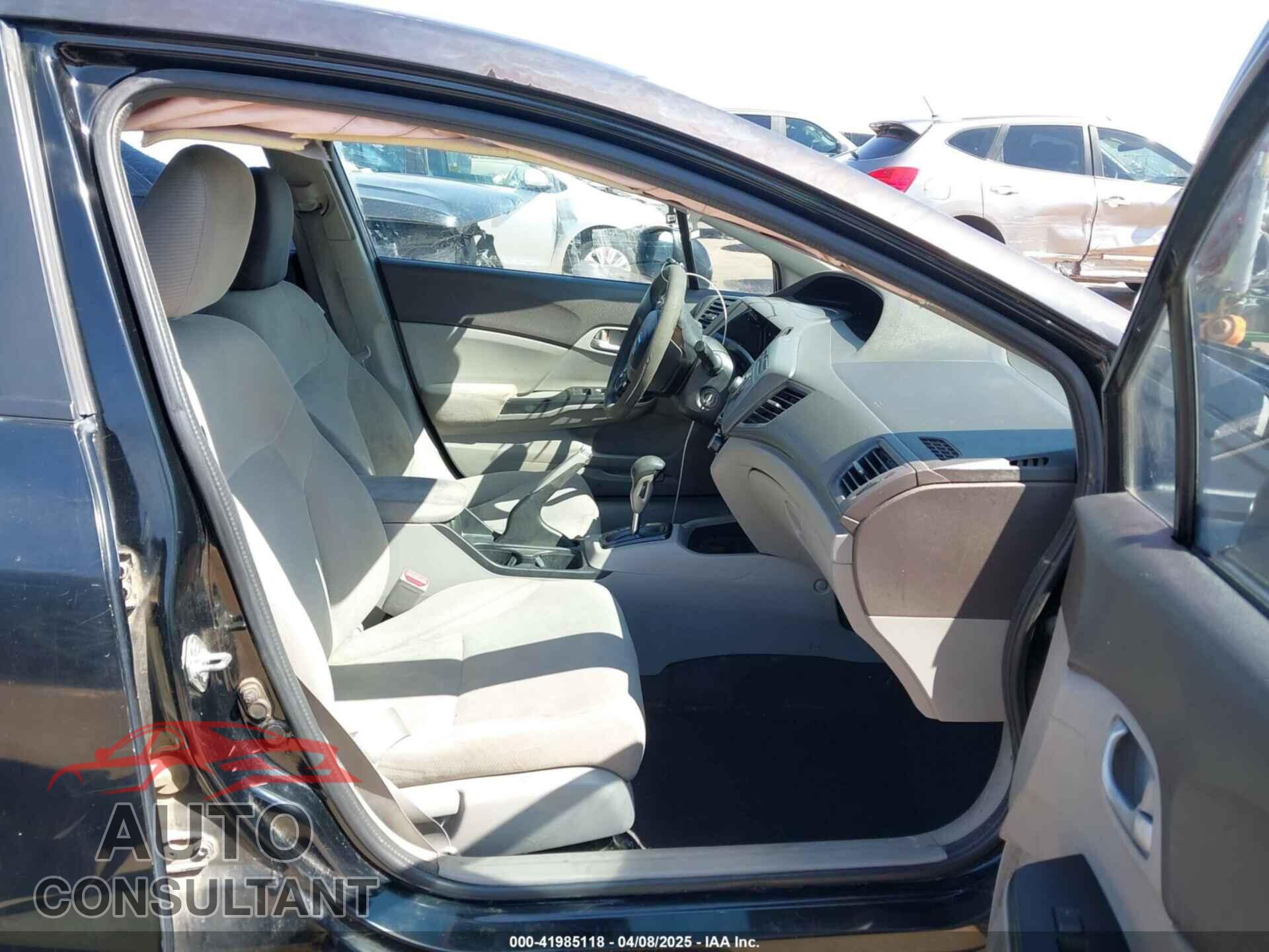 HONDA CIVIC 2012 - 2HGFB2F54CH593236