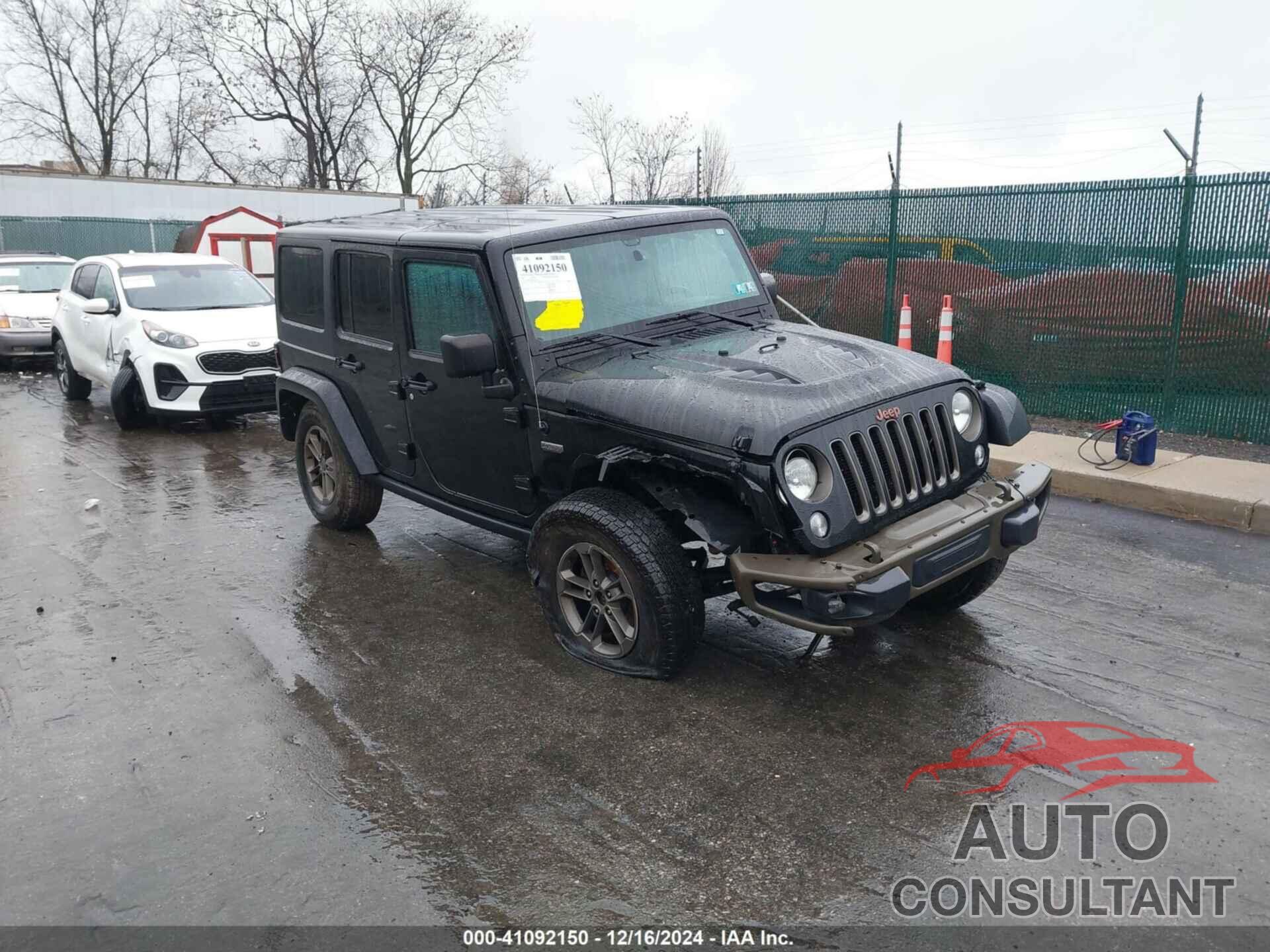JEEP WRANGLER UNLIMITED 2016 - 1C4HJWEG3GL343340