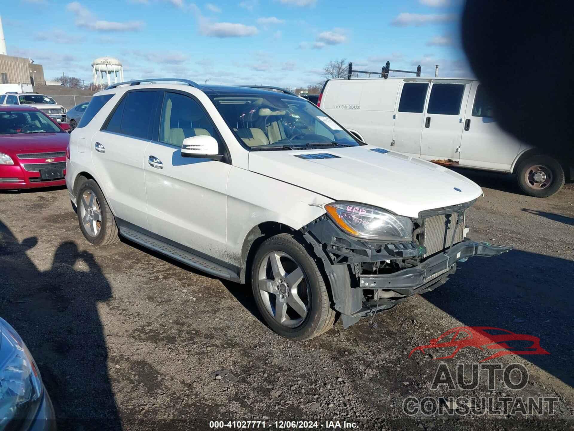 MERCEDES-BENZ ML 400 2015 - 4JGDA5GB1FA455036