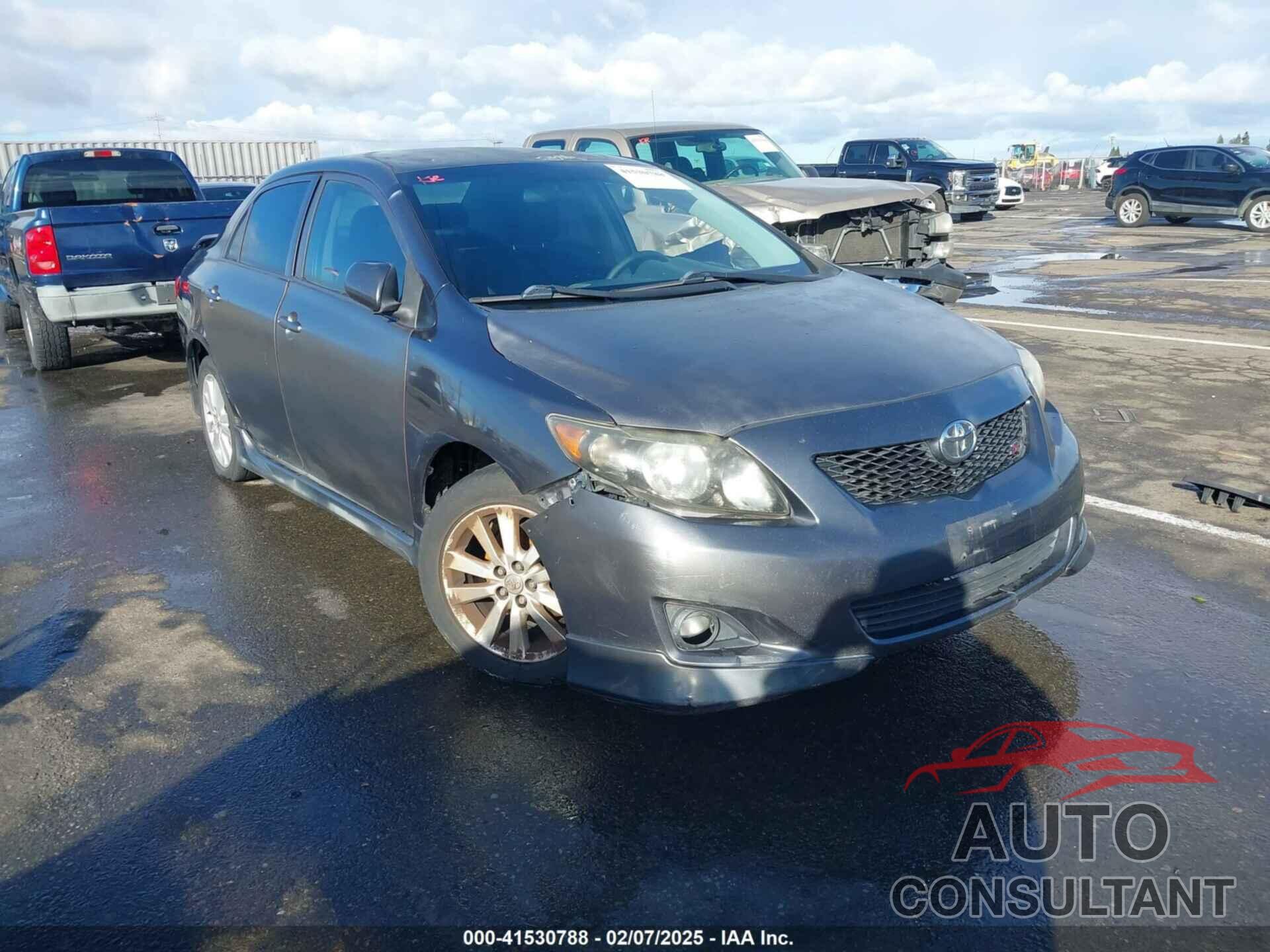 TOYOTA COROLLA 2009 - 1NXBU40E79Z141570