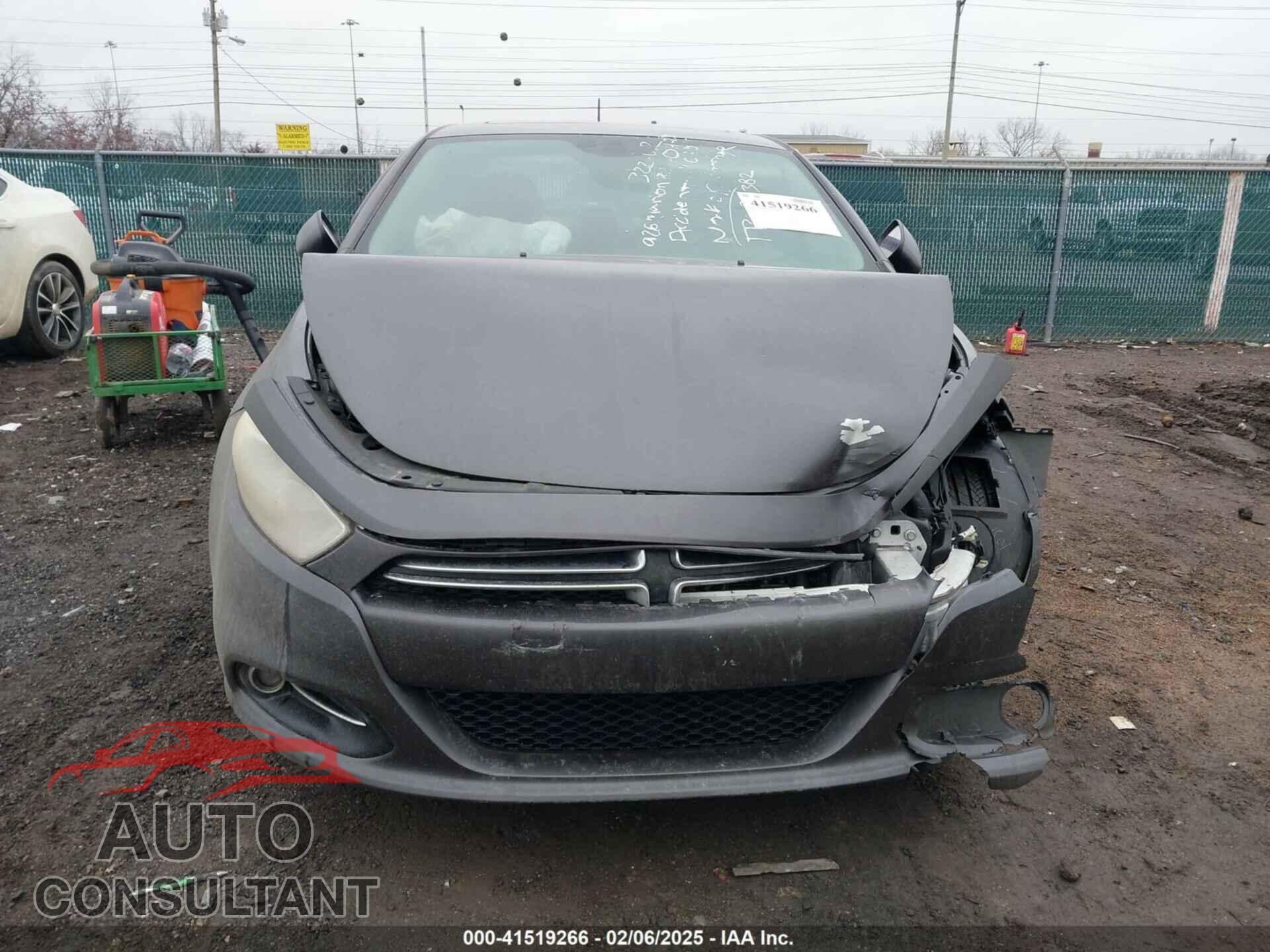 DODGE DART 2015 - 1C3CDFCB9FD111444
