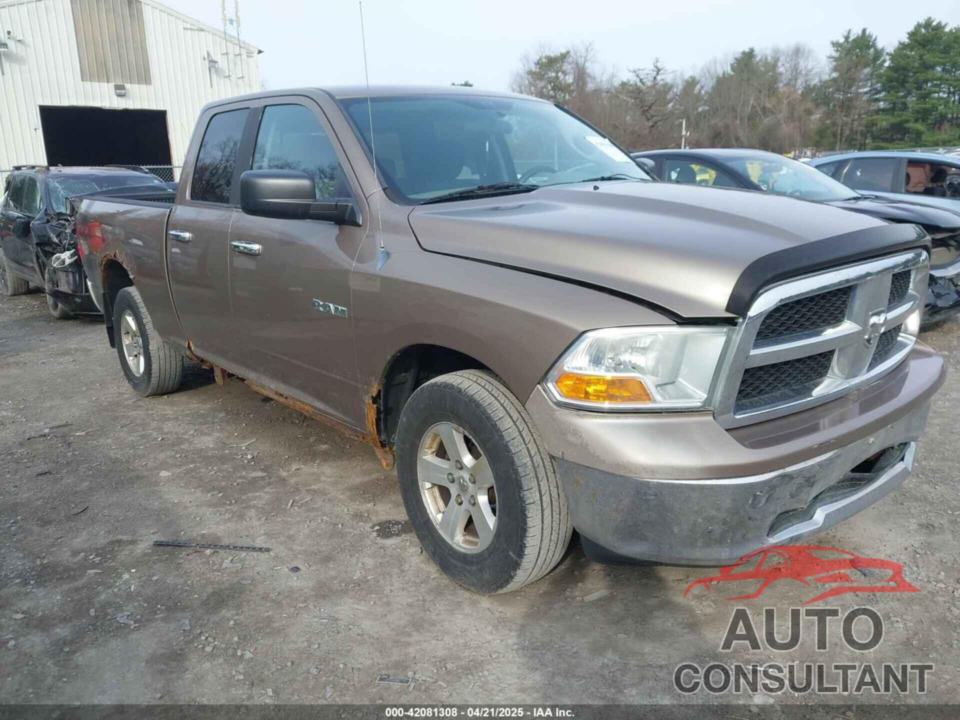 DODGE RAM 1500 2010 - 1D7RV1GPXAS177474