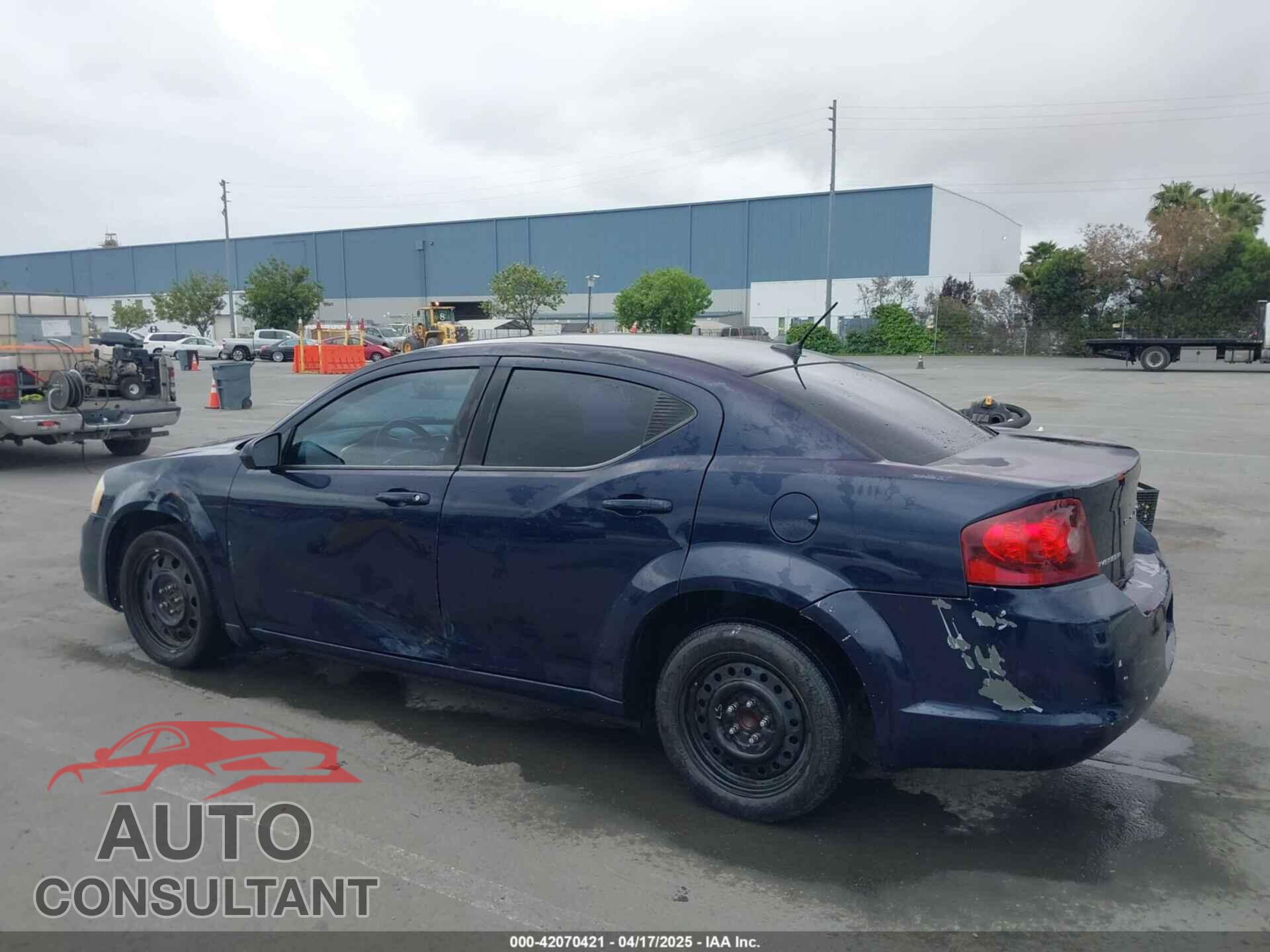 DODGE AVENGER 2013 - 1C3CDZCB0DN662712
