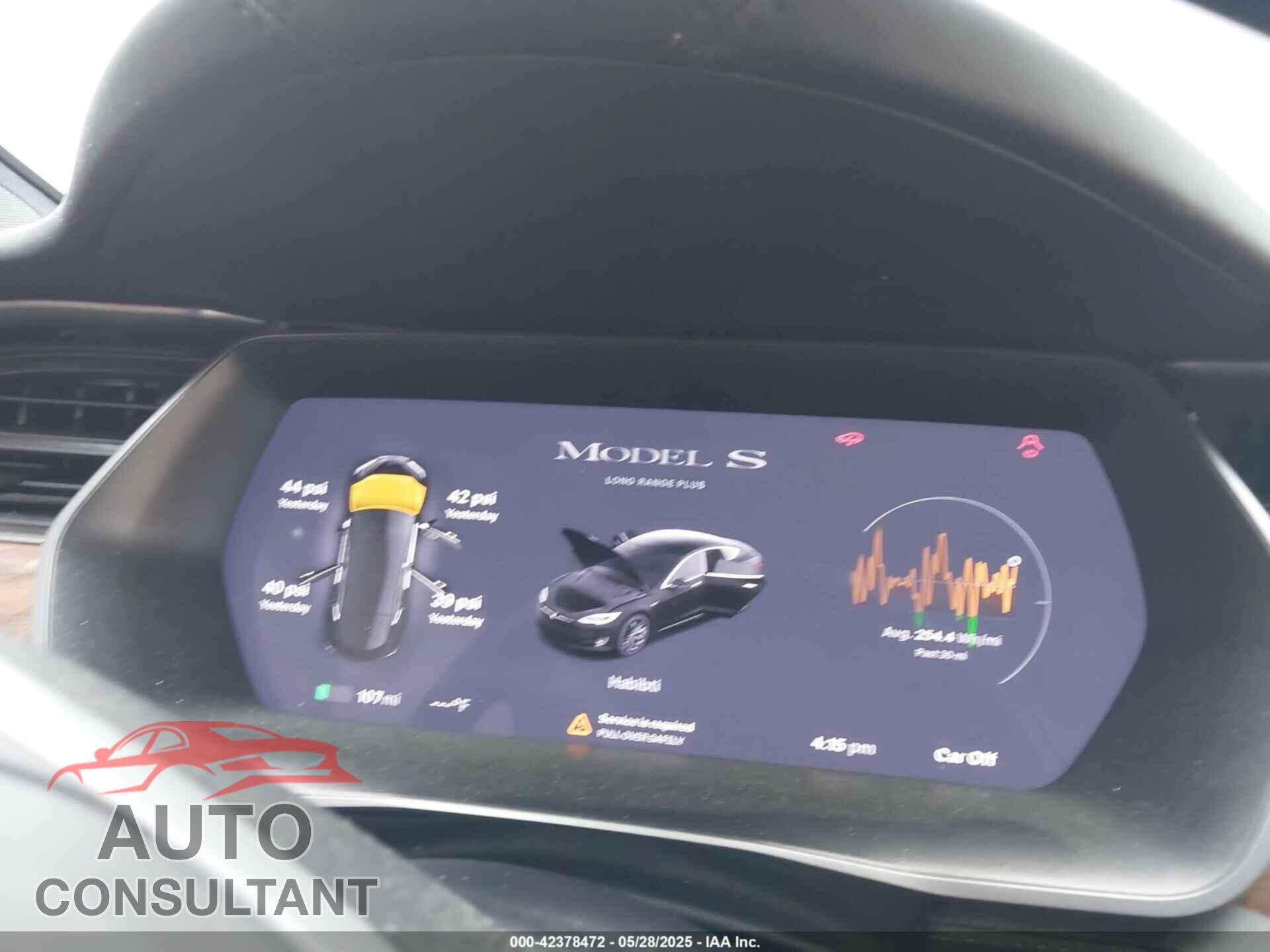 TESLA MODEL S 2020 - 5YJSA1E22LF367526
