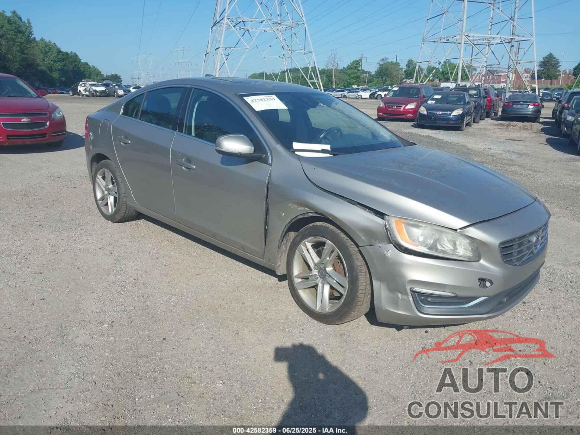 VOLVO S60 2015 - YV1612TK7F1351761