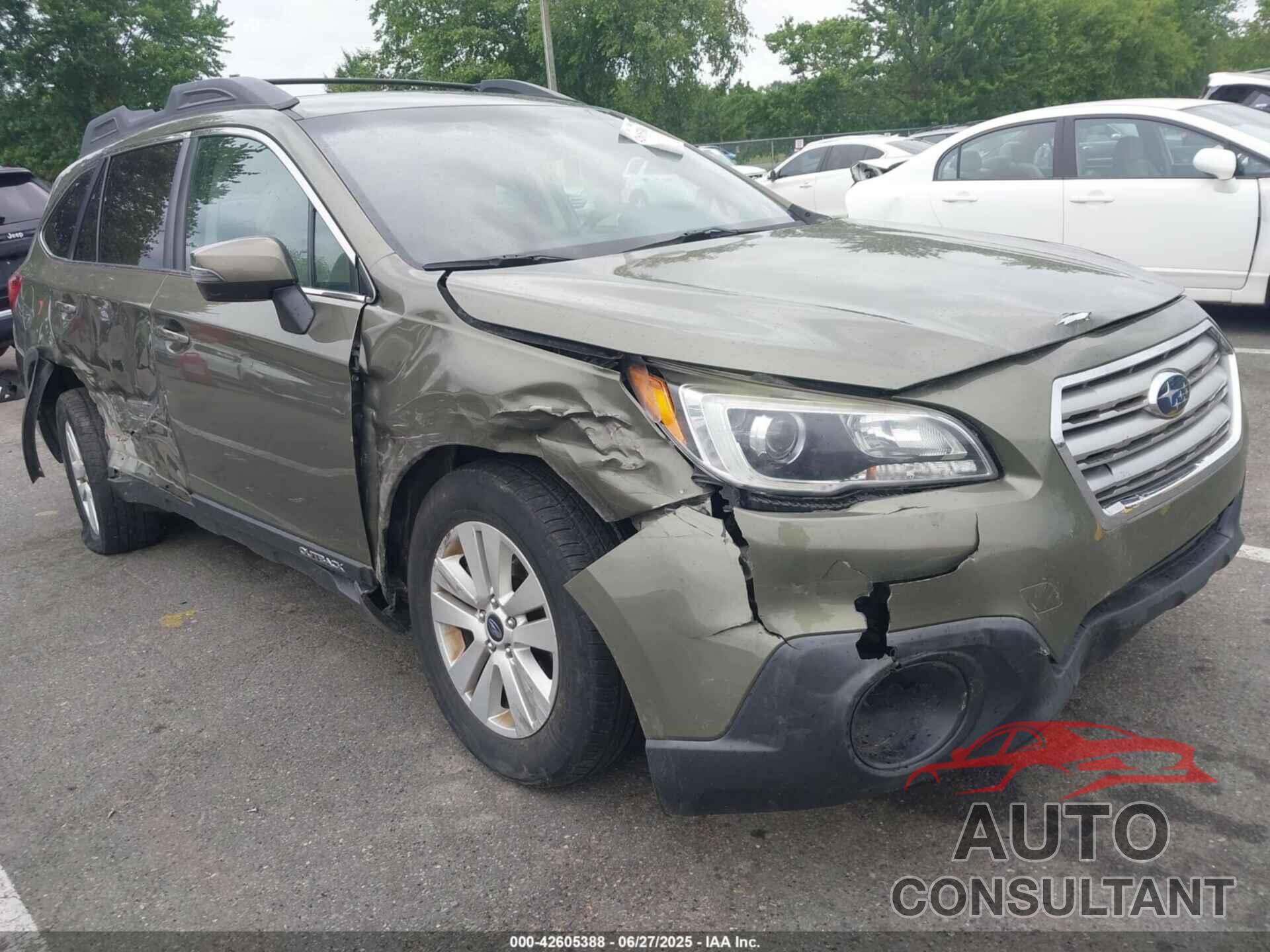 SUBARU OUTBACK 2015 - 4S4BSAFC2F3313385