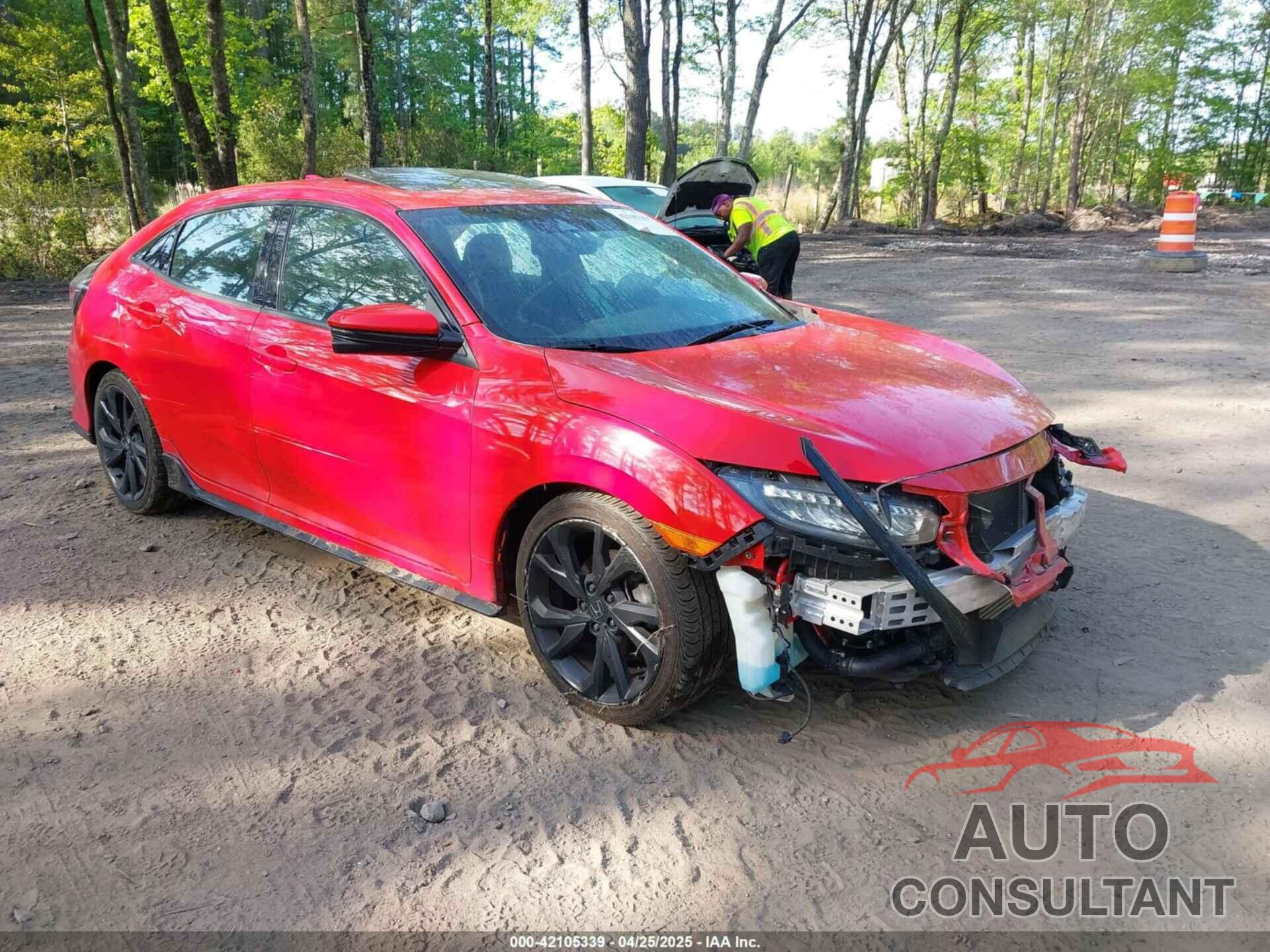 HONDA CIVIC 2018 - SHHFK7H98JU432823
