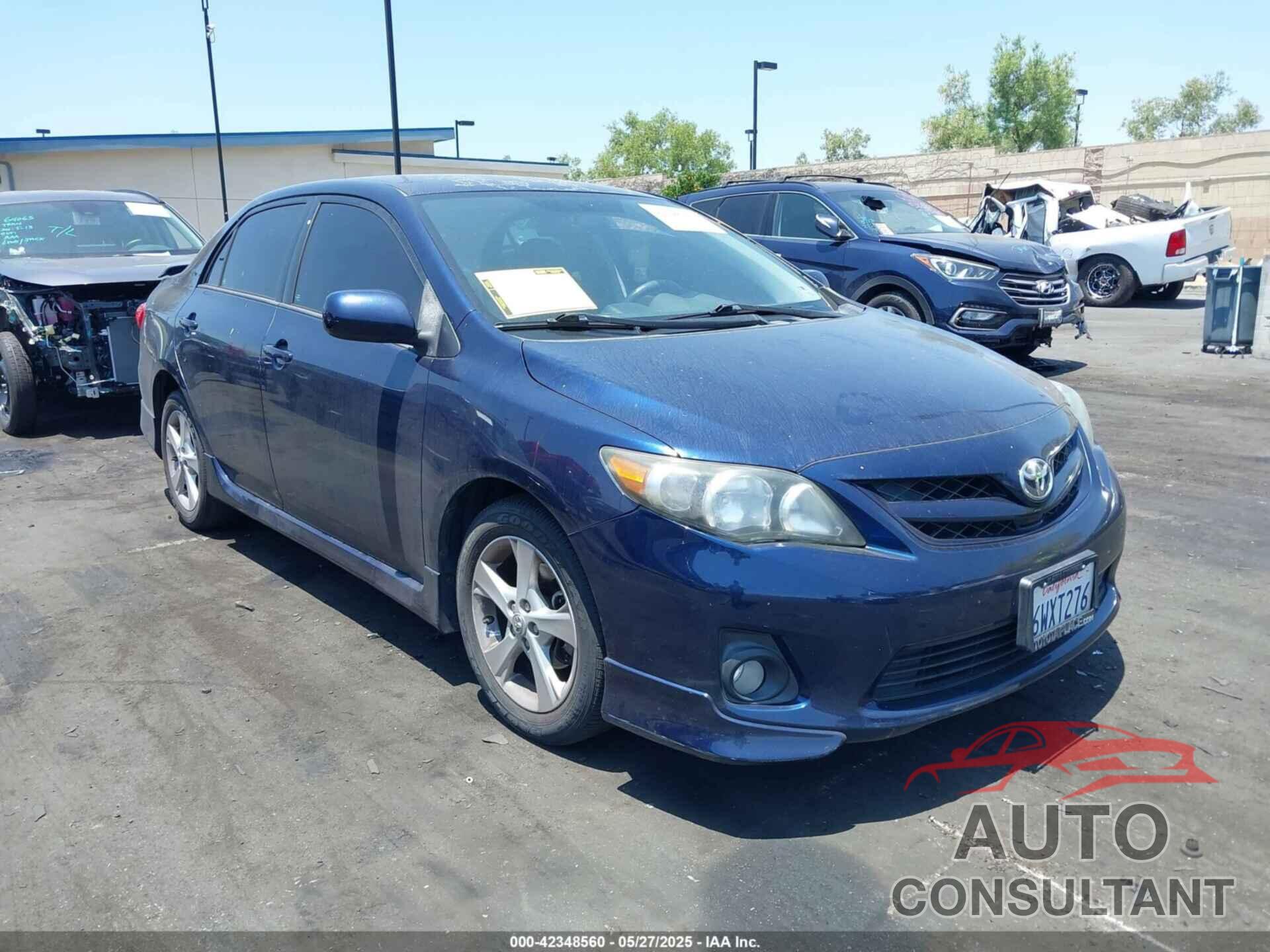 TOYOTA COROLLA 2012 - 5YFBU4EE2CP056900