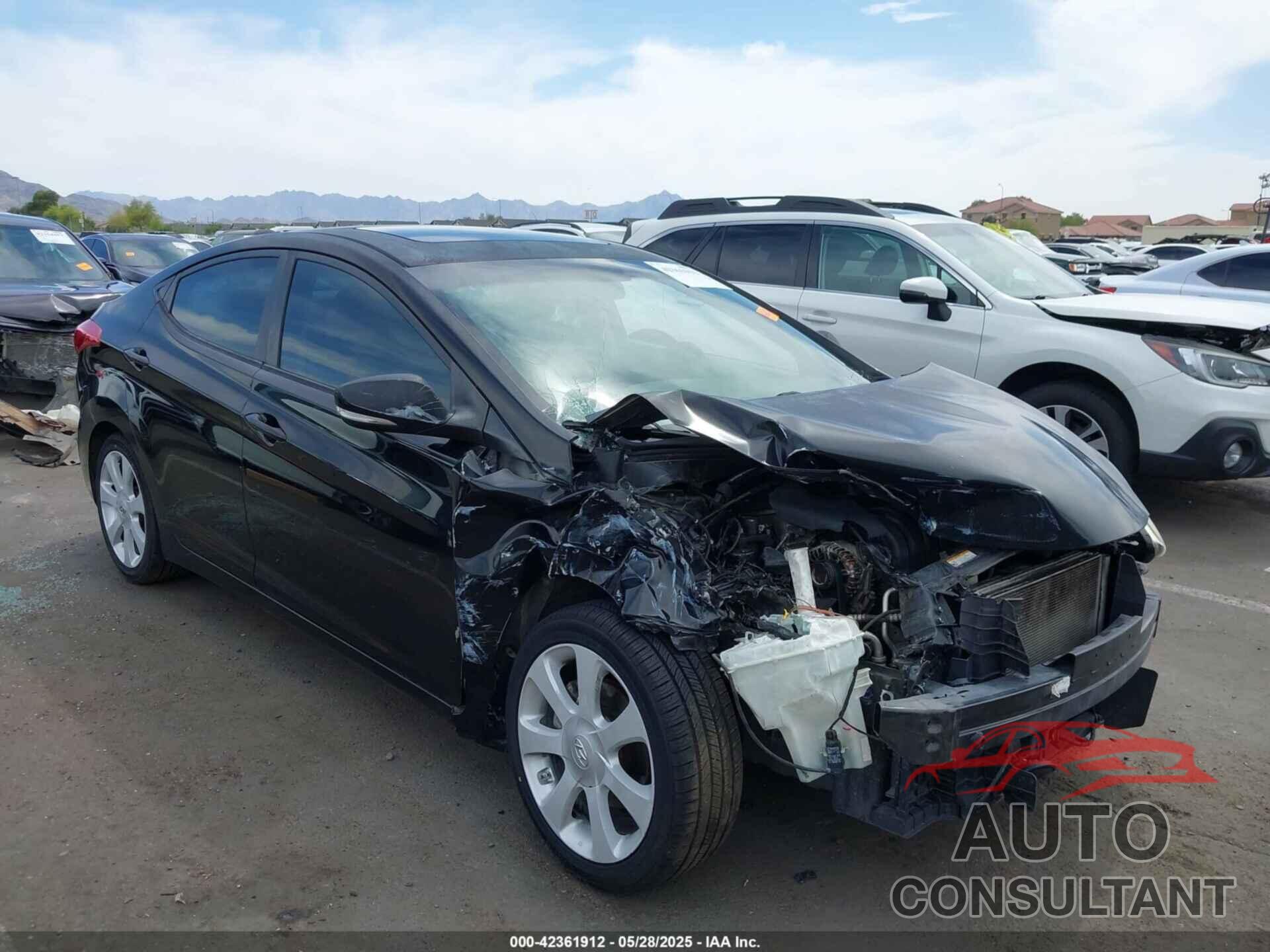 HYUNDAI ELANTRA 2011 - 5NPDH4AE2BH037133