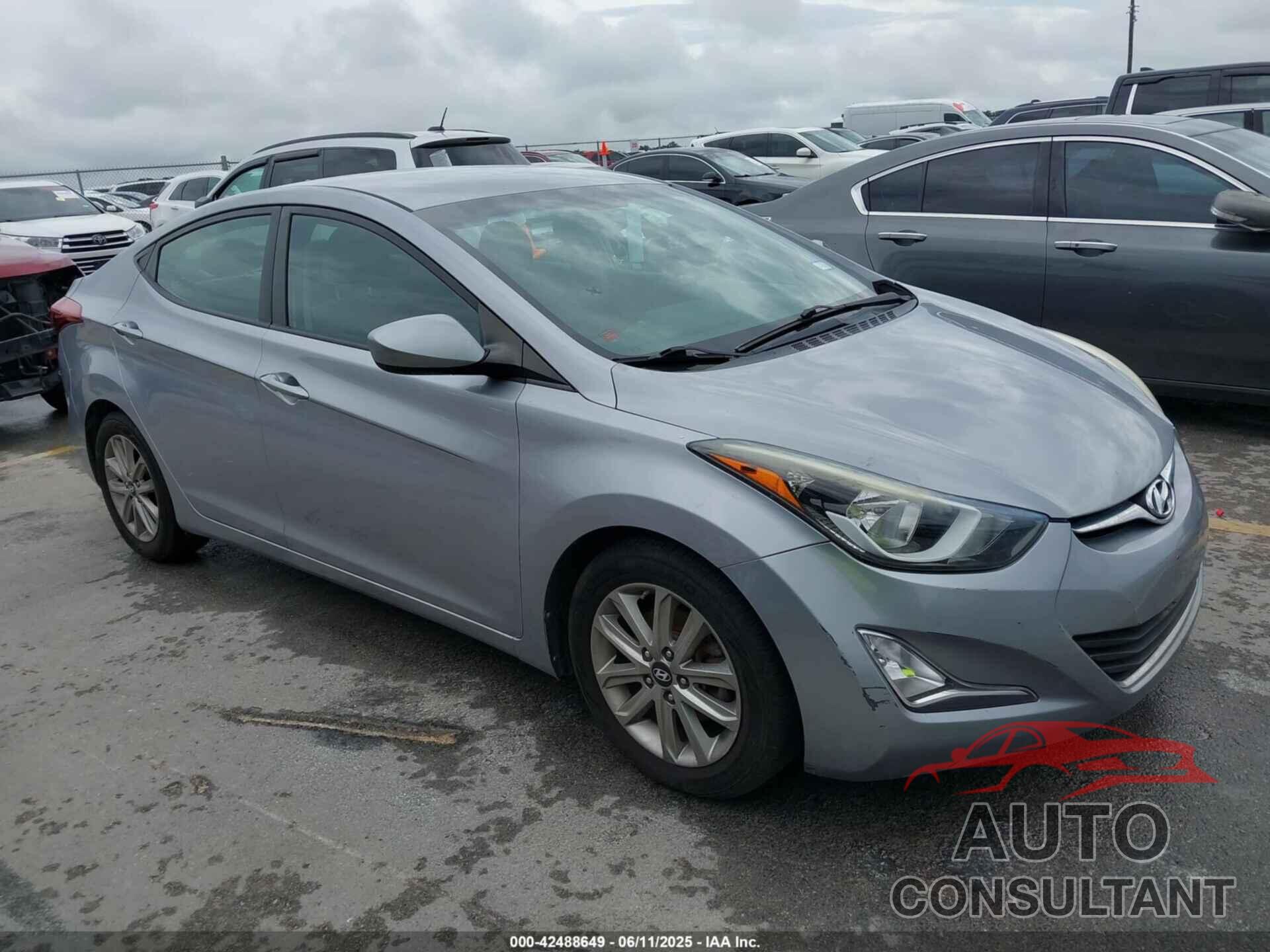 HYUNDAI ELANTRA 2015 - 5NPDH4AE6FH628359