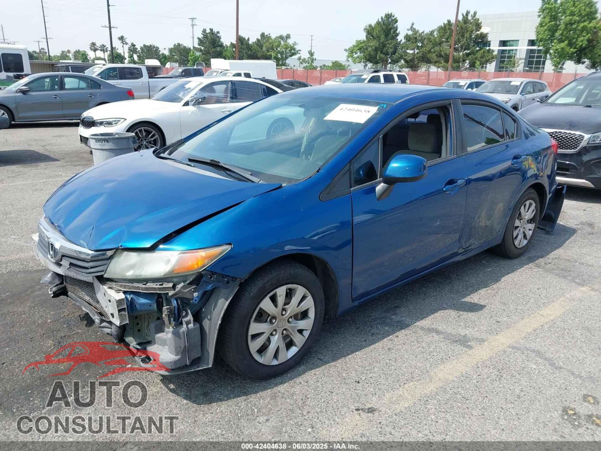 HONDA CIVIC 2012 - 19XFB2F54CE319044