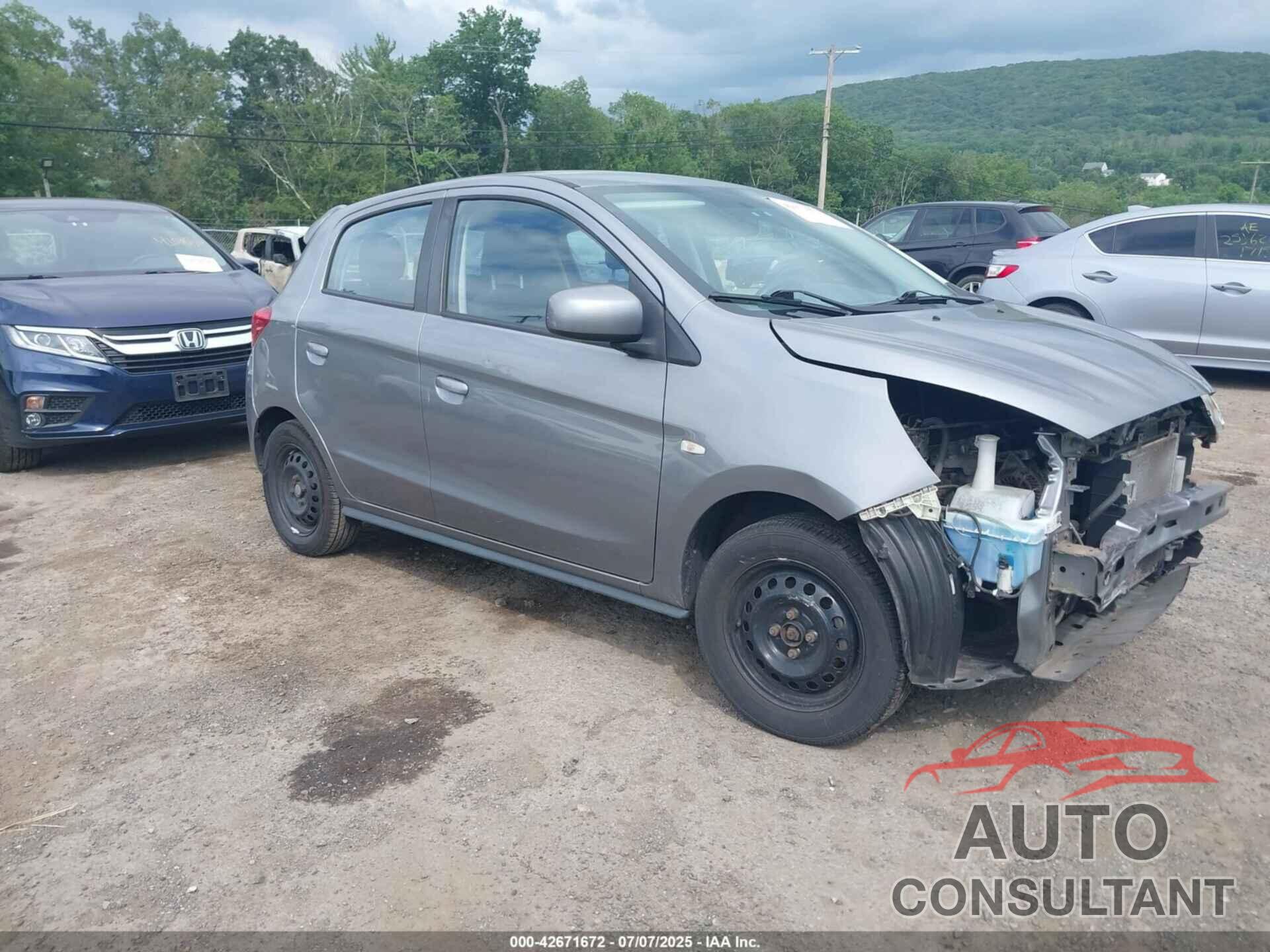 MITSUBISHI MIRAGE 2017 - ML32A3HJ1HH019595