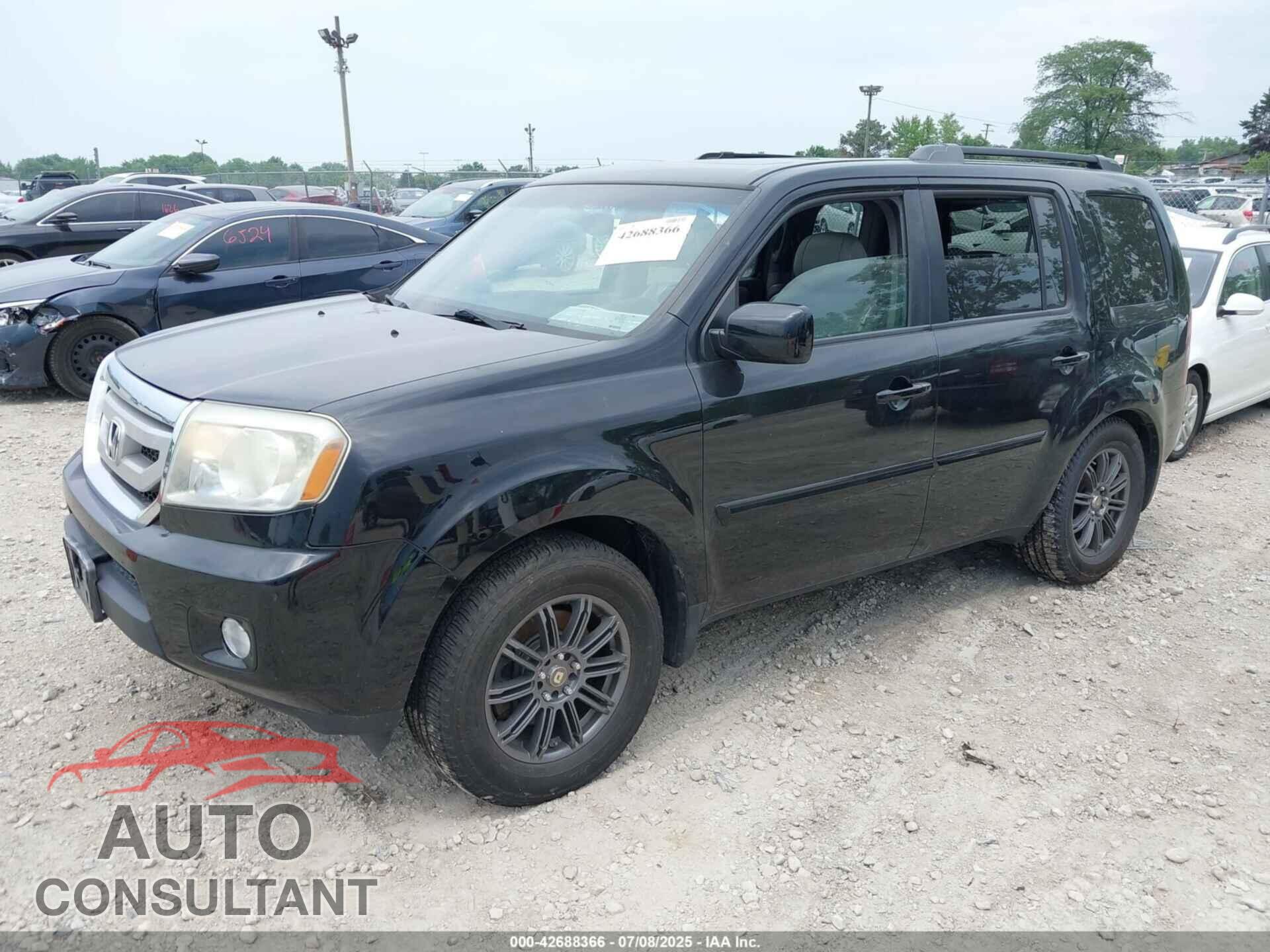 HONDA PILOT 2011 - 5FNYF4H61BB036589