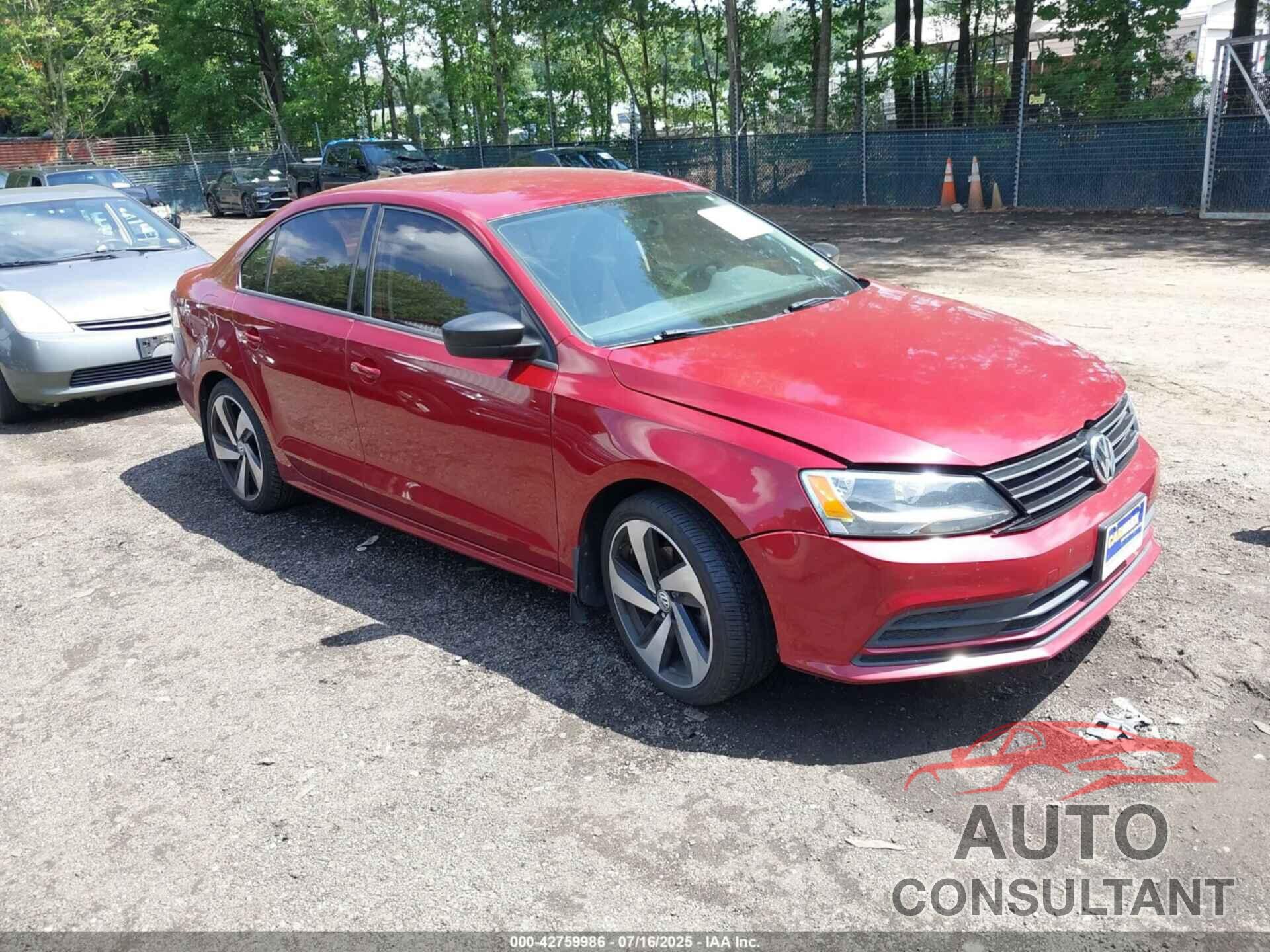 VOLKSWAGEN JETTA 2016 - 3VWD67AJ8GM295708