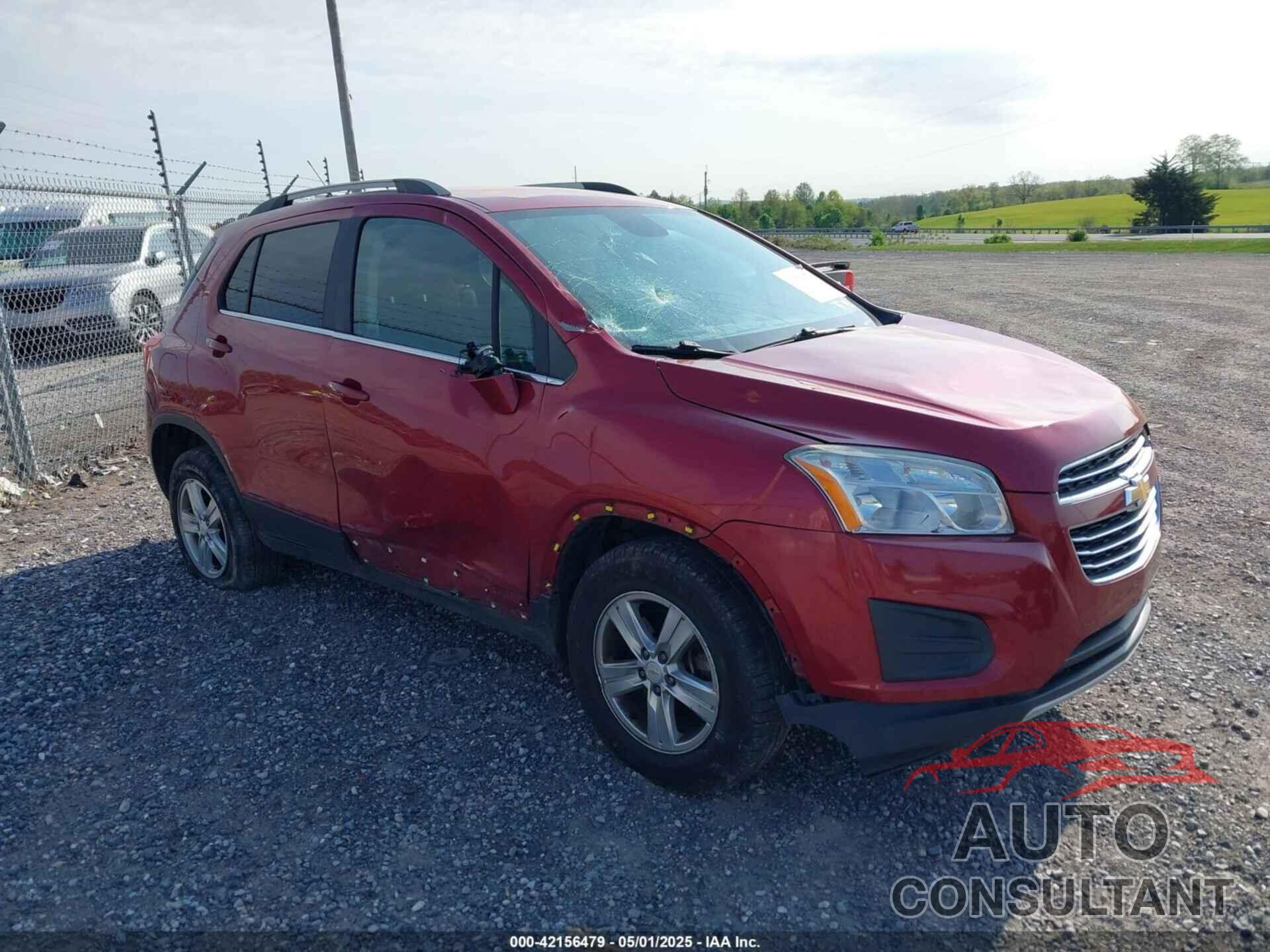 CHEVROLET TRAX 2015 - KL7CJRSB8FB221725