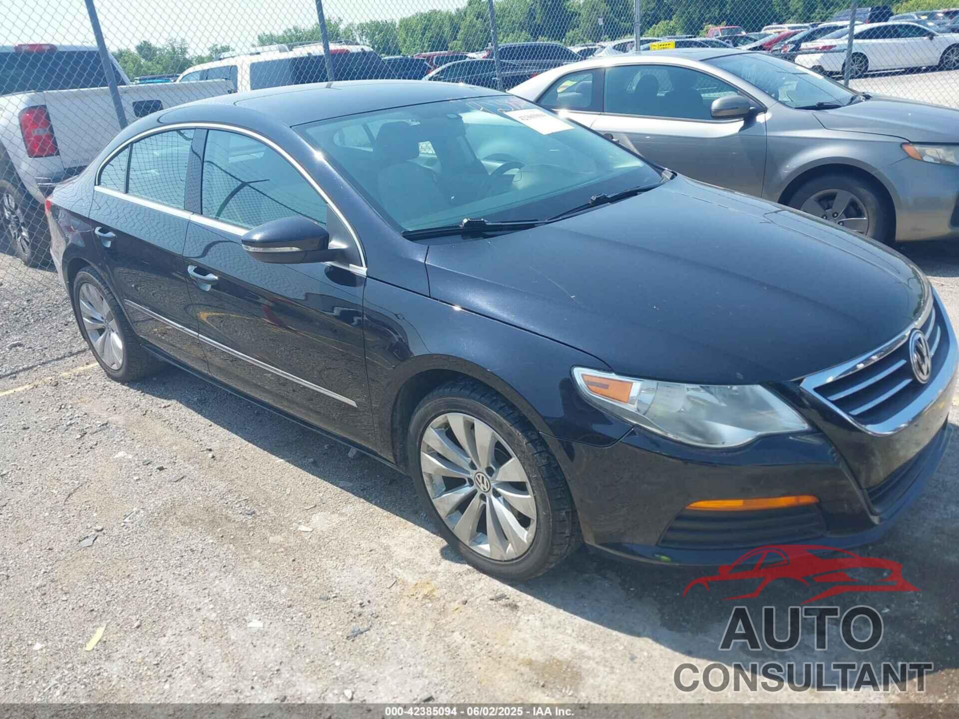 VOLKSWAGEN CC 2012 - WVWMN7AN9CE511493