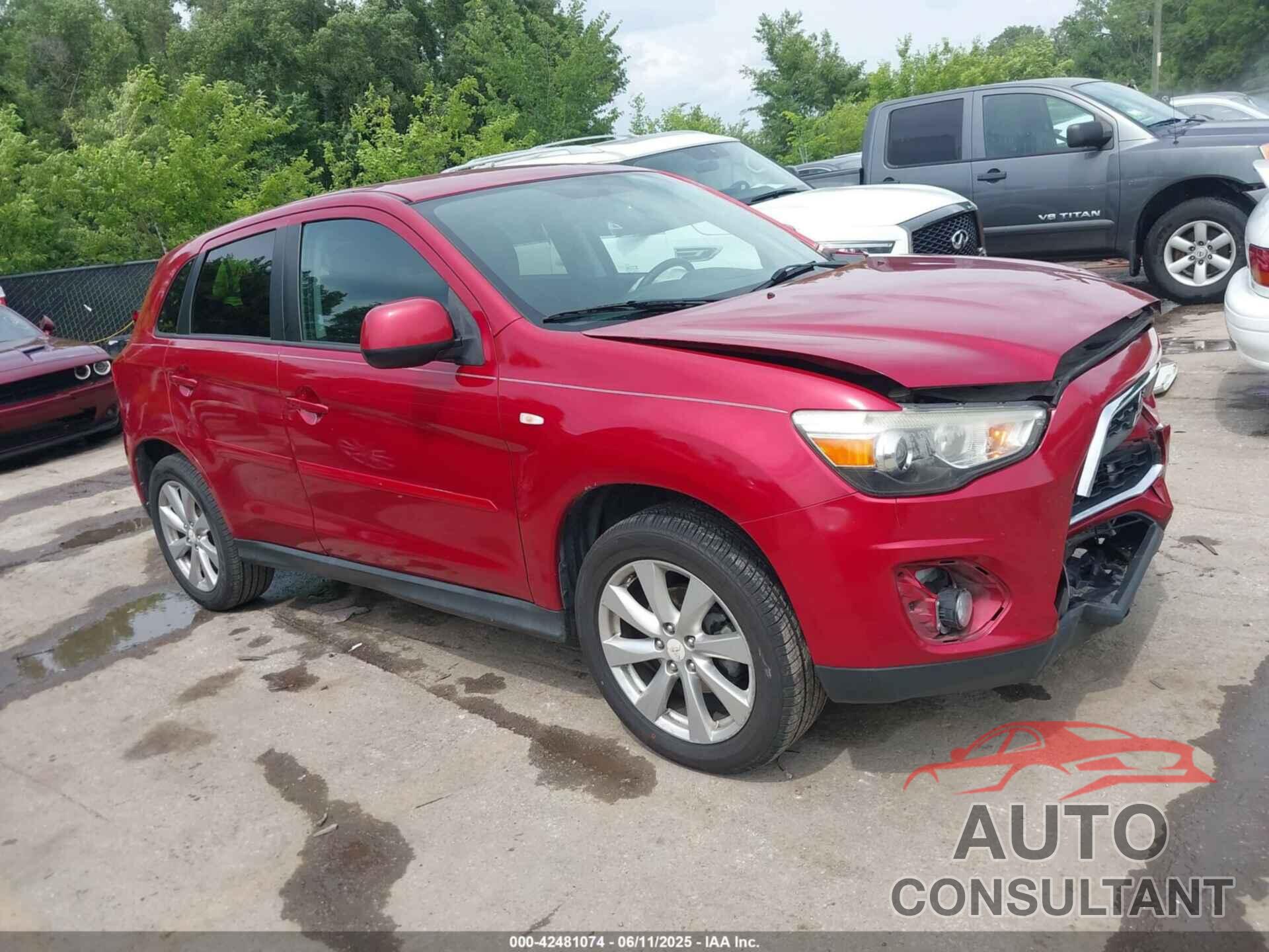 MITSUBISHI OUTLANDER SPORT 2015 - 4A4AP3AU8FE006832