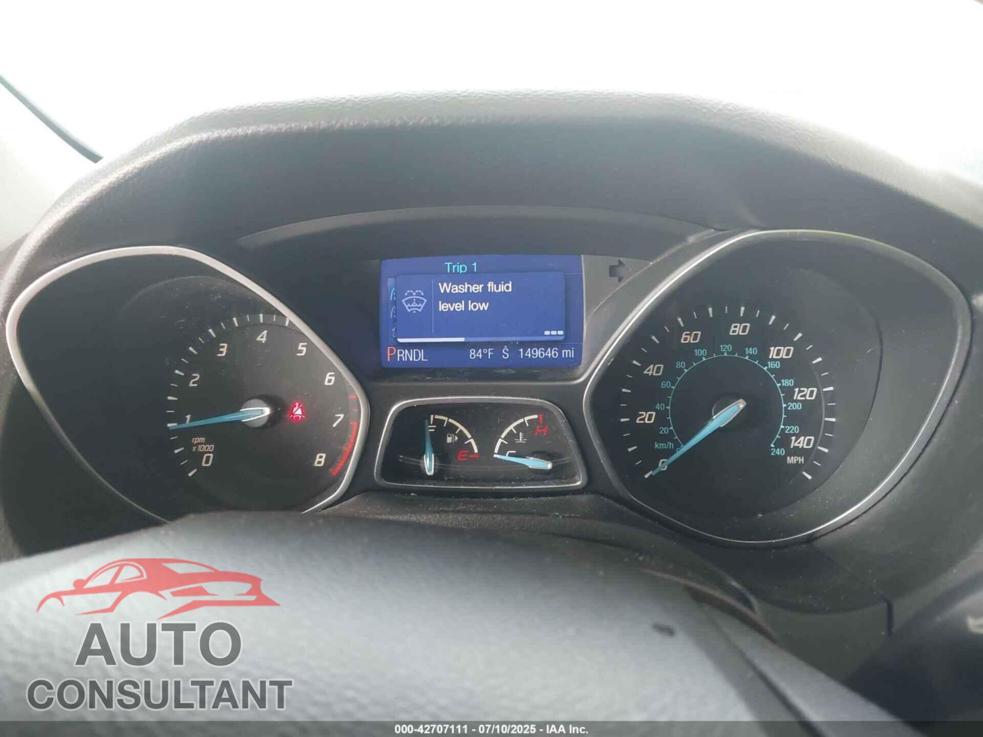 FORD FOCUS 2013 - 1FADP3F25DL220283