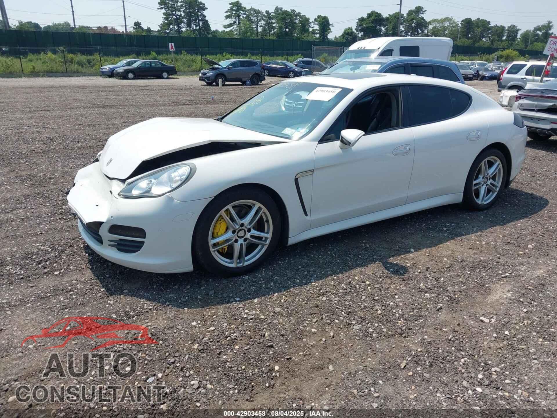 PORSCHE PANAMERA 2012 - WP0AA2A71CL071476