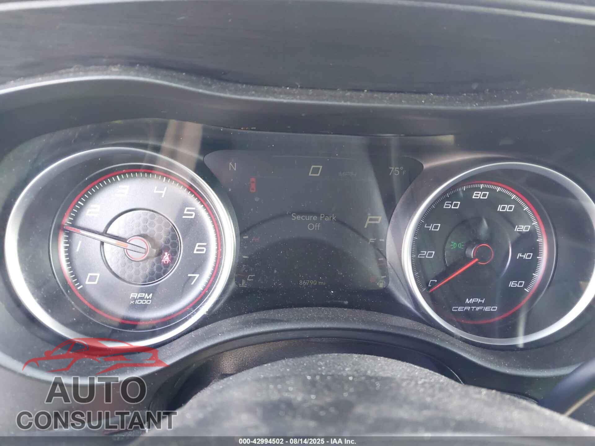 DODGE CHARGER 2016 - 2C3CDXKT3GH247864