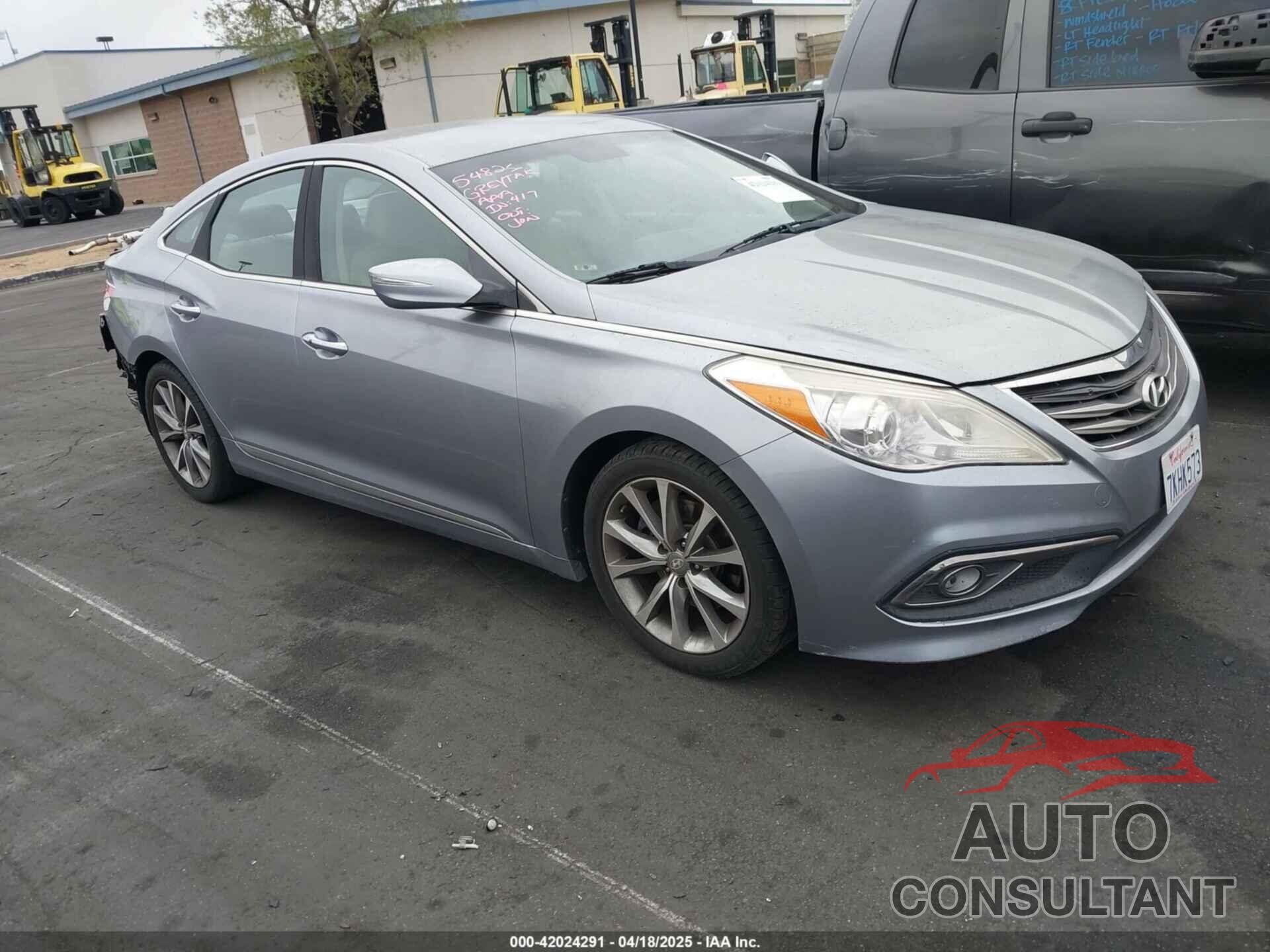 HYUNDAI AZERA 2015 - KMHFG4JG7FA449134
