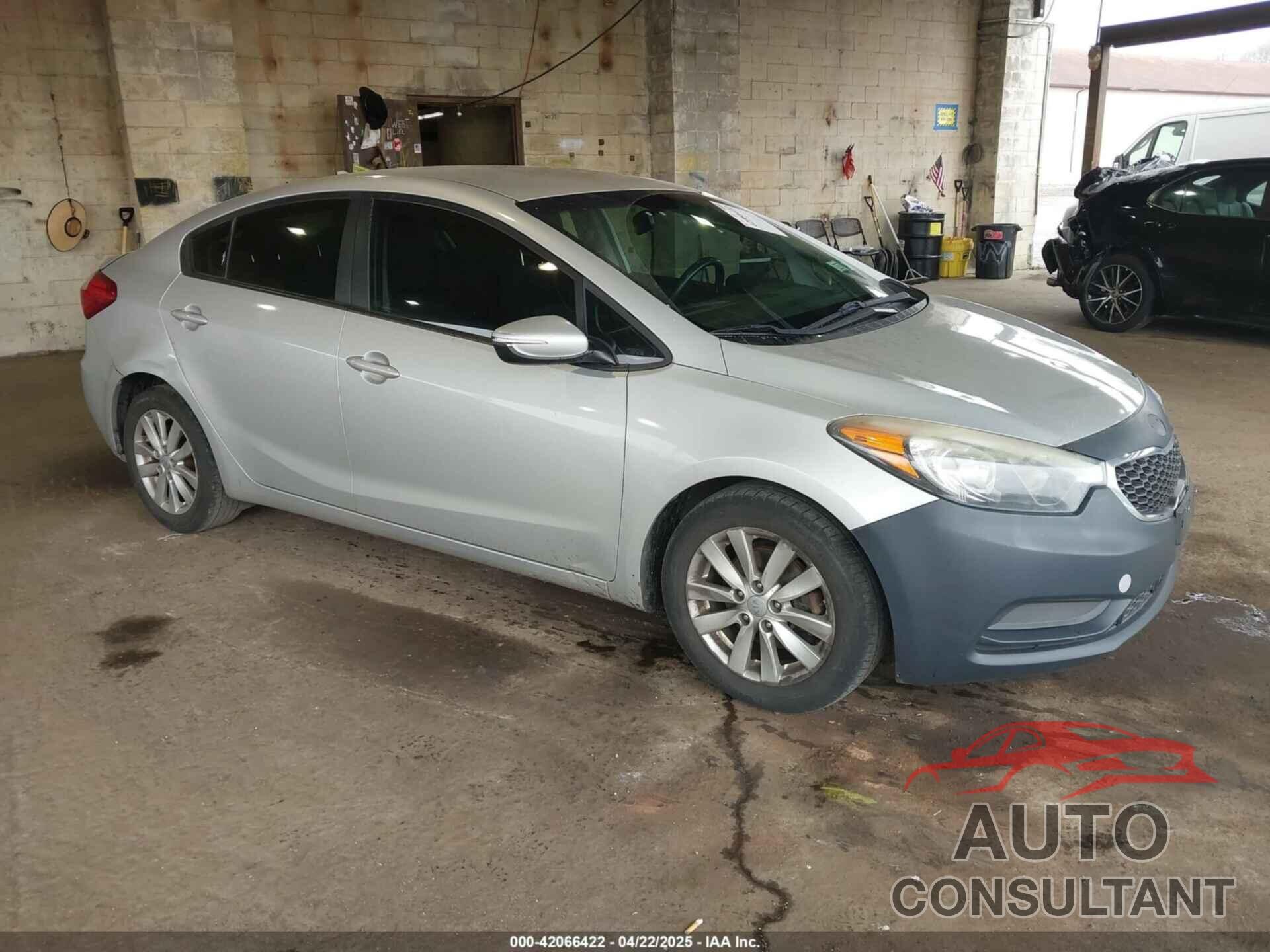 KIA FORTE 2016 - KNAFX4A65G5503470
