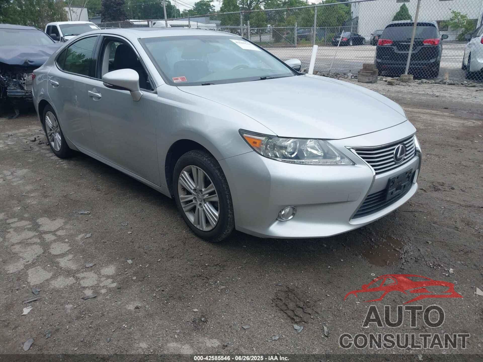 LEXUS ES 350 2013 - JTHBK1GG0D2077987
