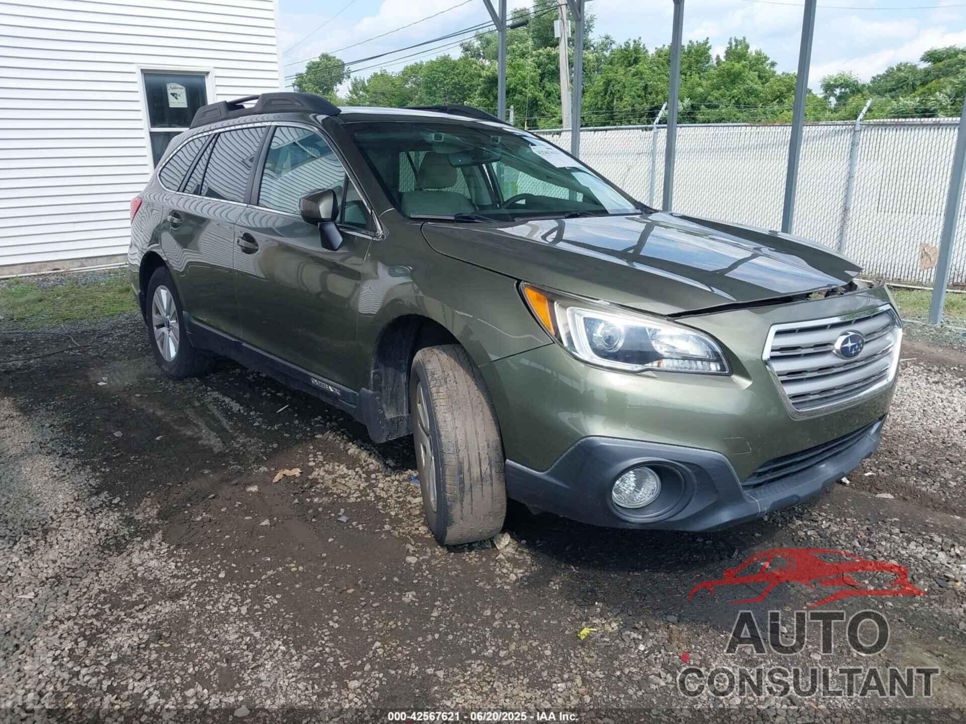 SUBARU OUTBACK 2017 - 4S4BSAHC8H3303279