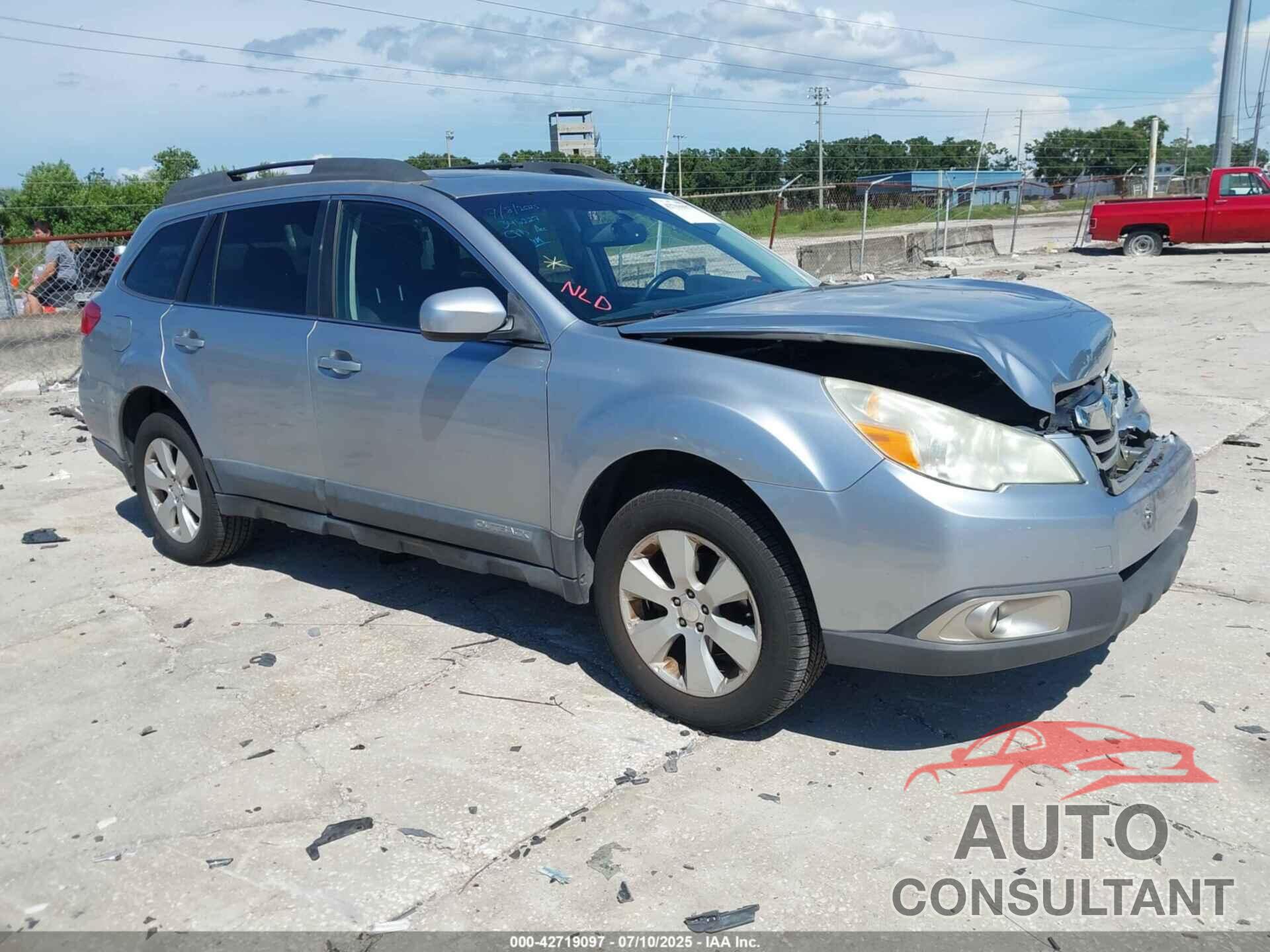 SUBARU OUTBACK 2012 - 4S4BRBGC7C3295204