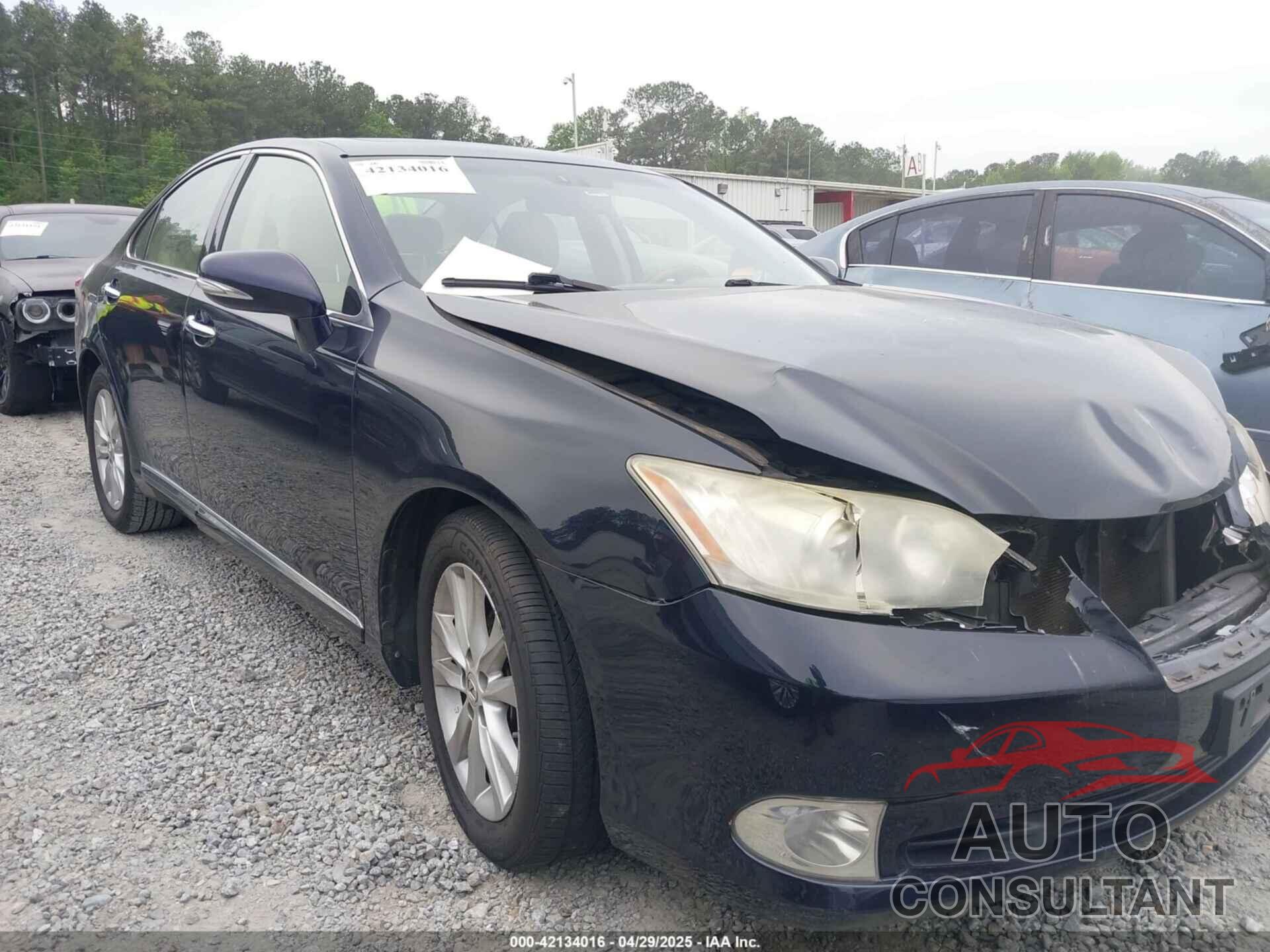 LEXUS ES 350 2010 - JTHBK1EG8A2395810