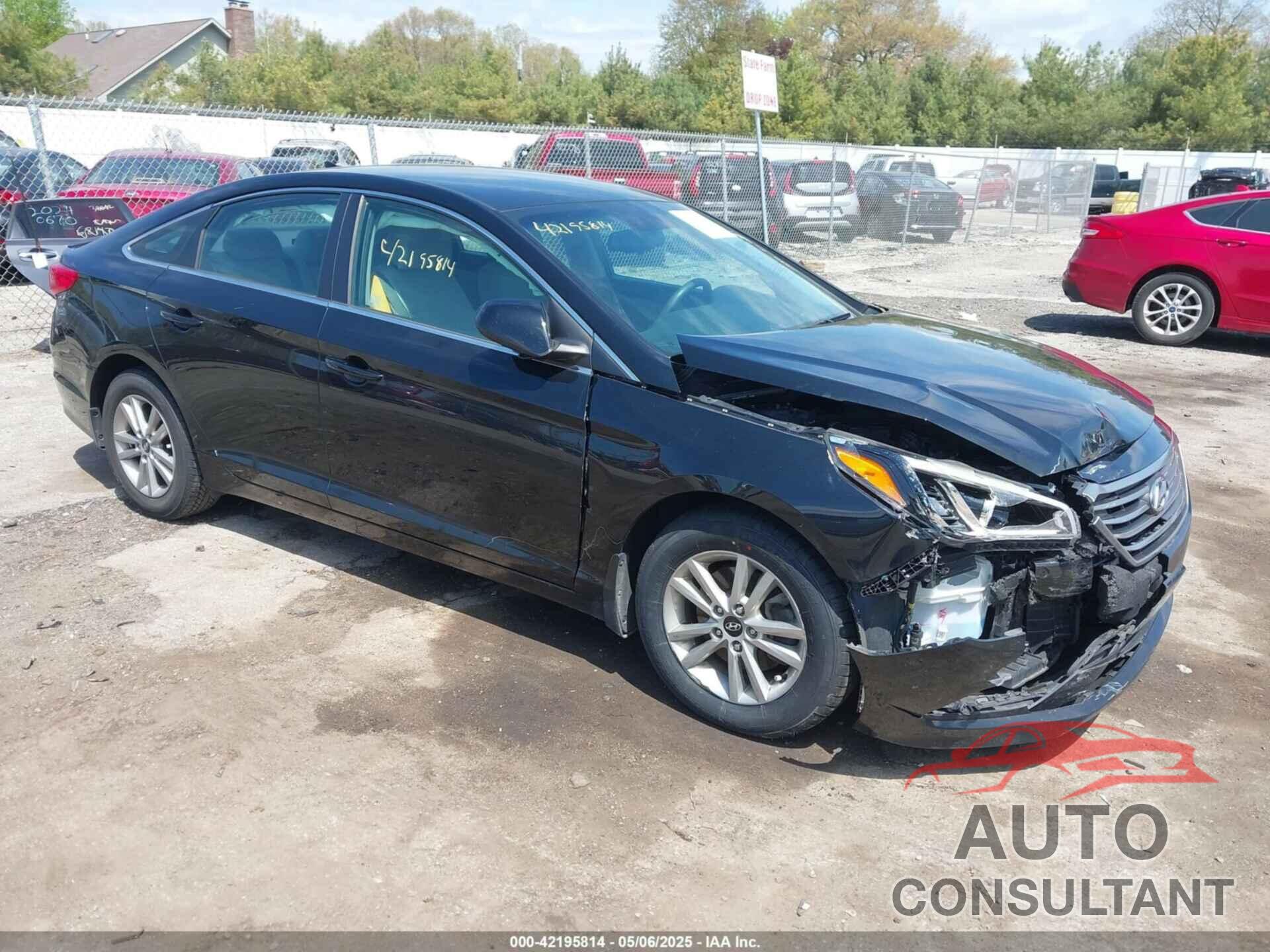 HYUNDAI SONATA 2016 - 5NPE24AF7GH289501