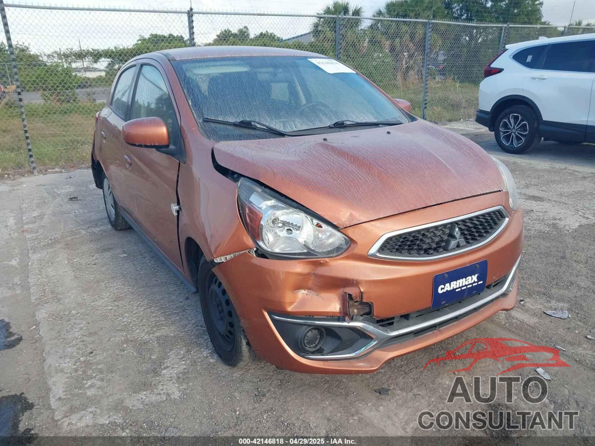 MITSUBISHI MIRAGE 2018 - ML32A3HJ7JH011507