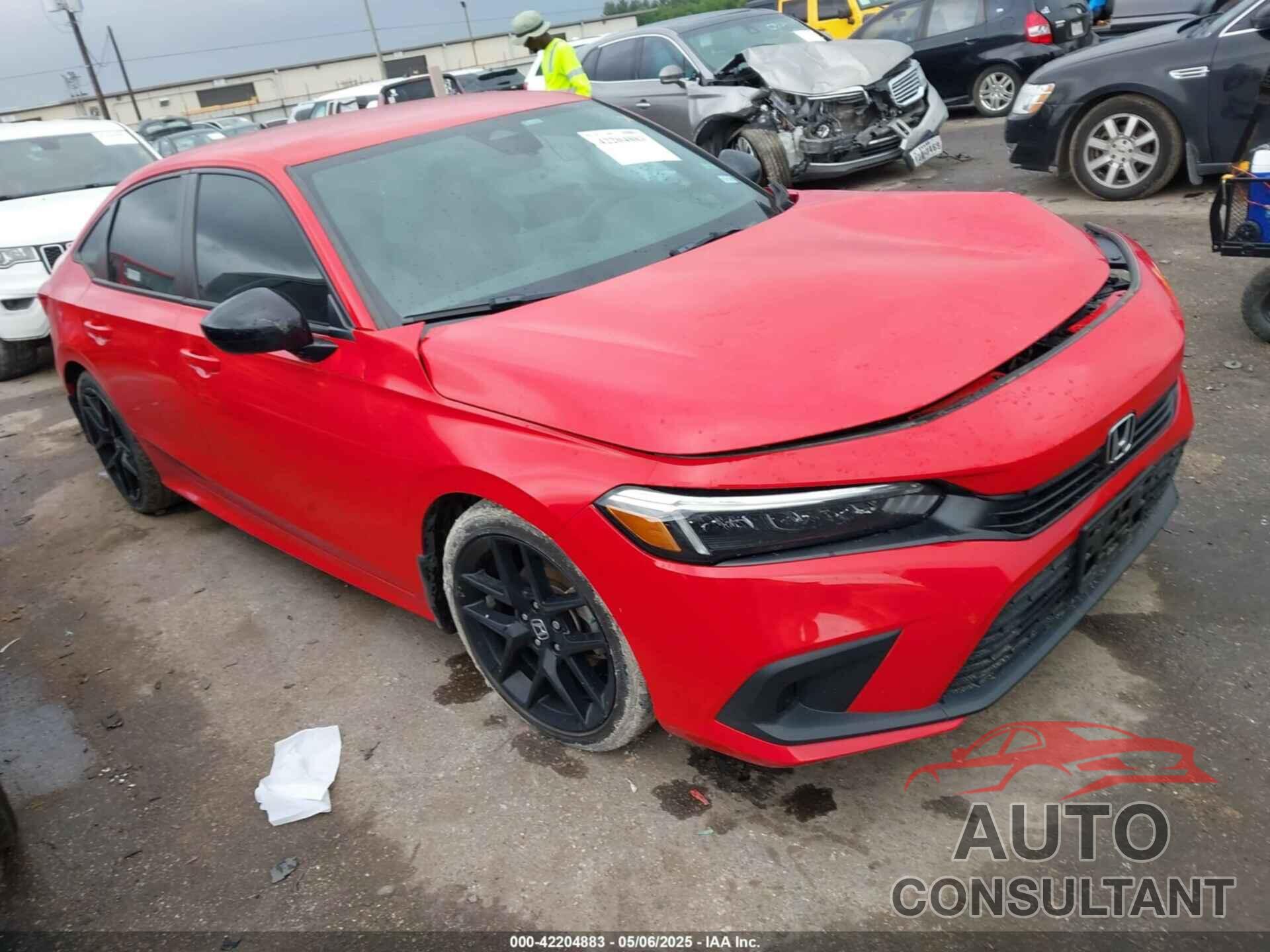 HONDA CIVIC 2022 - 2HGFE2F53NH610070