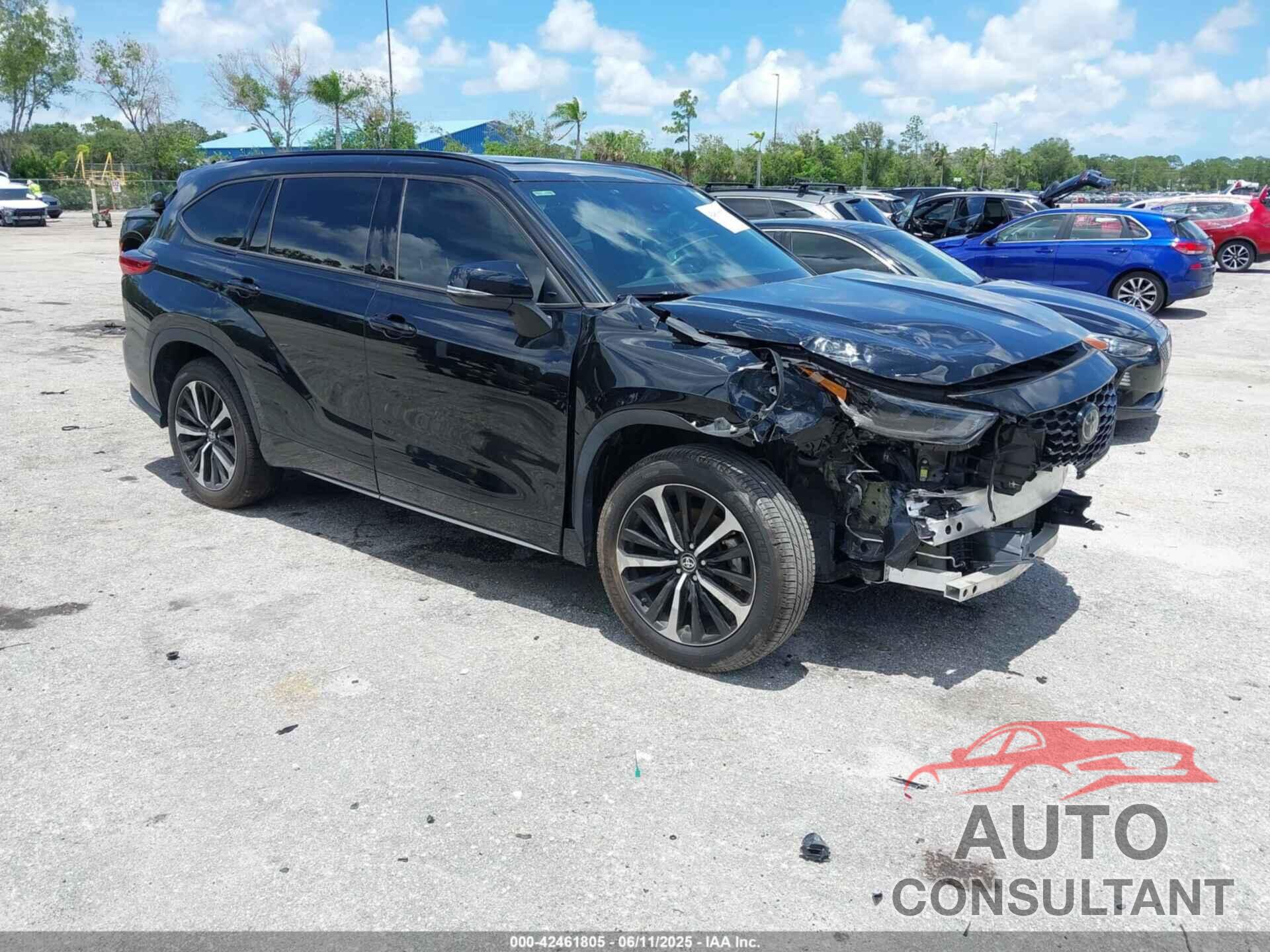 TOYOTA HIGHLANDER 2022 - 5TDLZRAH3NS115126