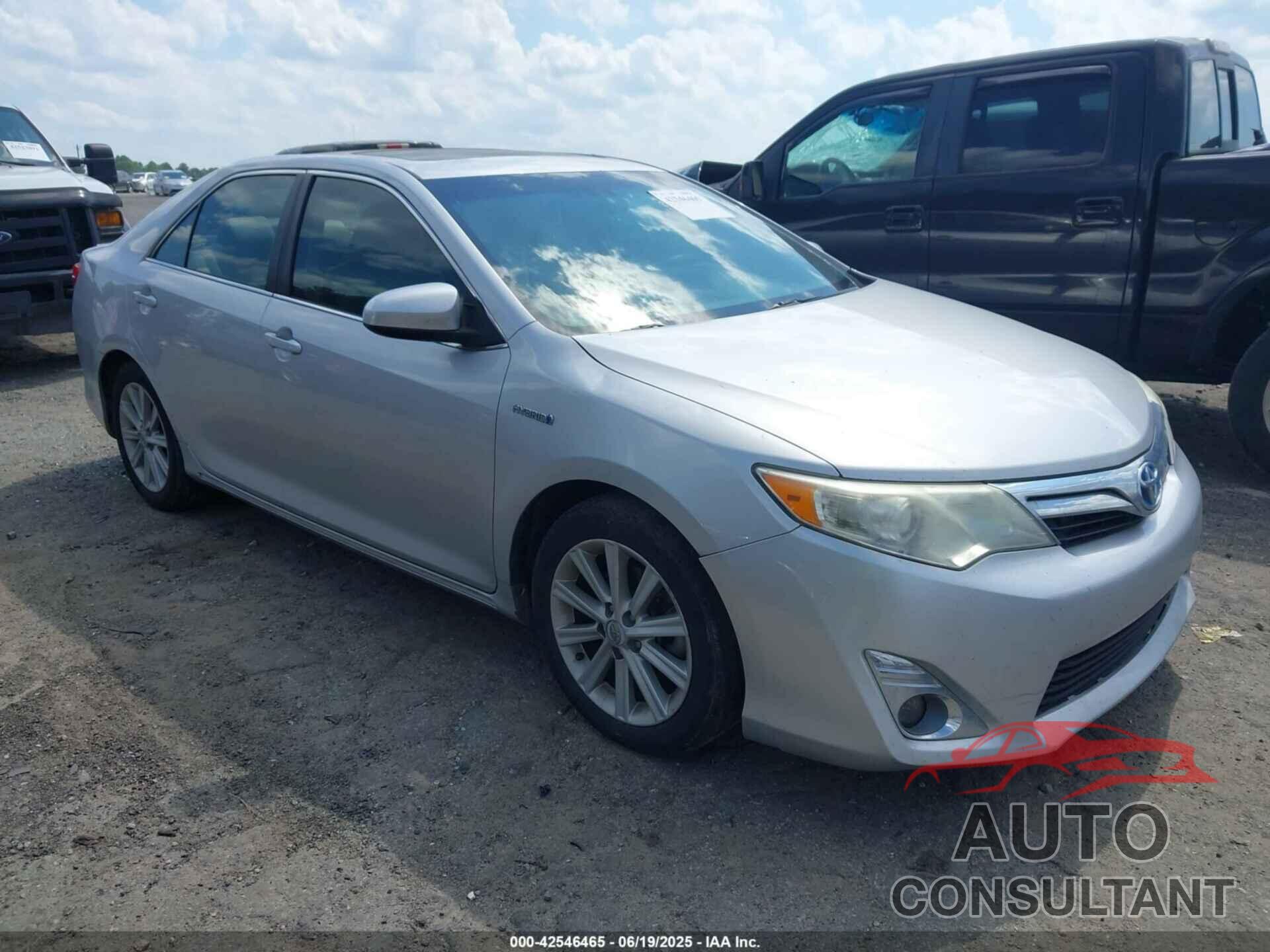 TOYOTA CAMRY HYBRID 2012 - 4T1BD1FK5CU038750