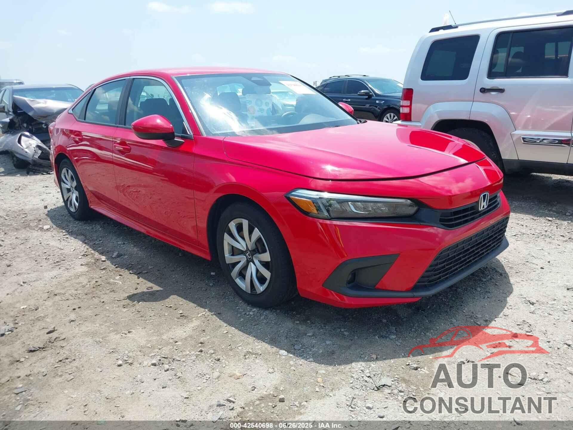 HONDA CIVIC 2022 - 2HGFE2F26NH505710